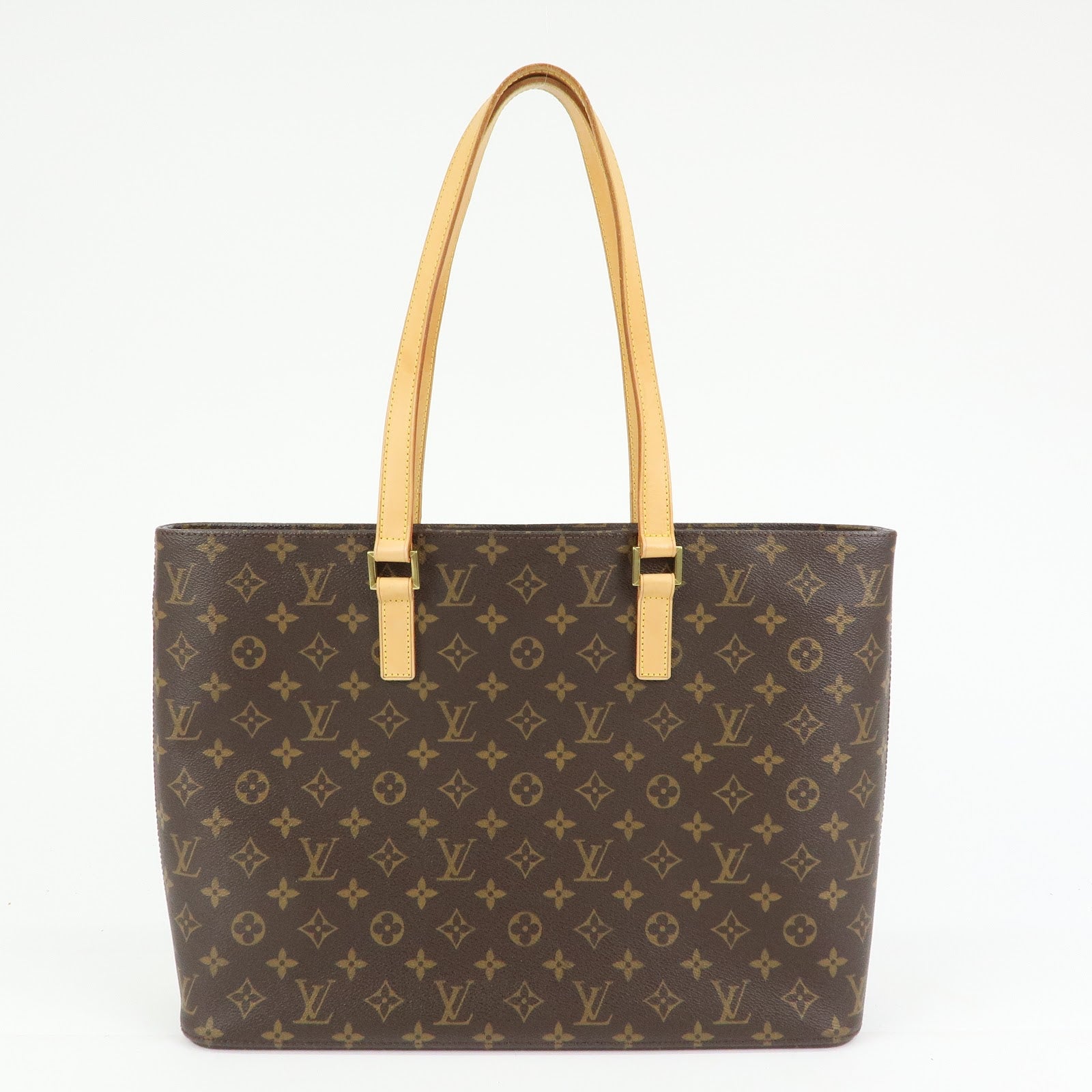 Louis Vuitton Monogram Luco Tote Bag Shoulder Bag Brown M51155
