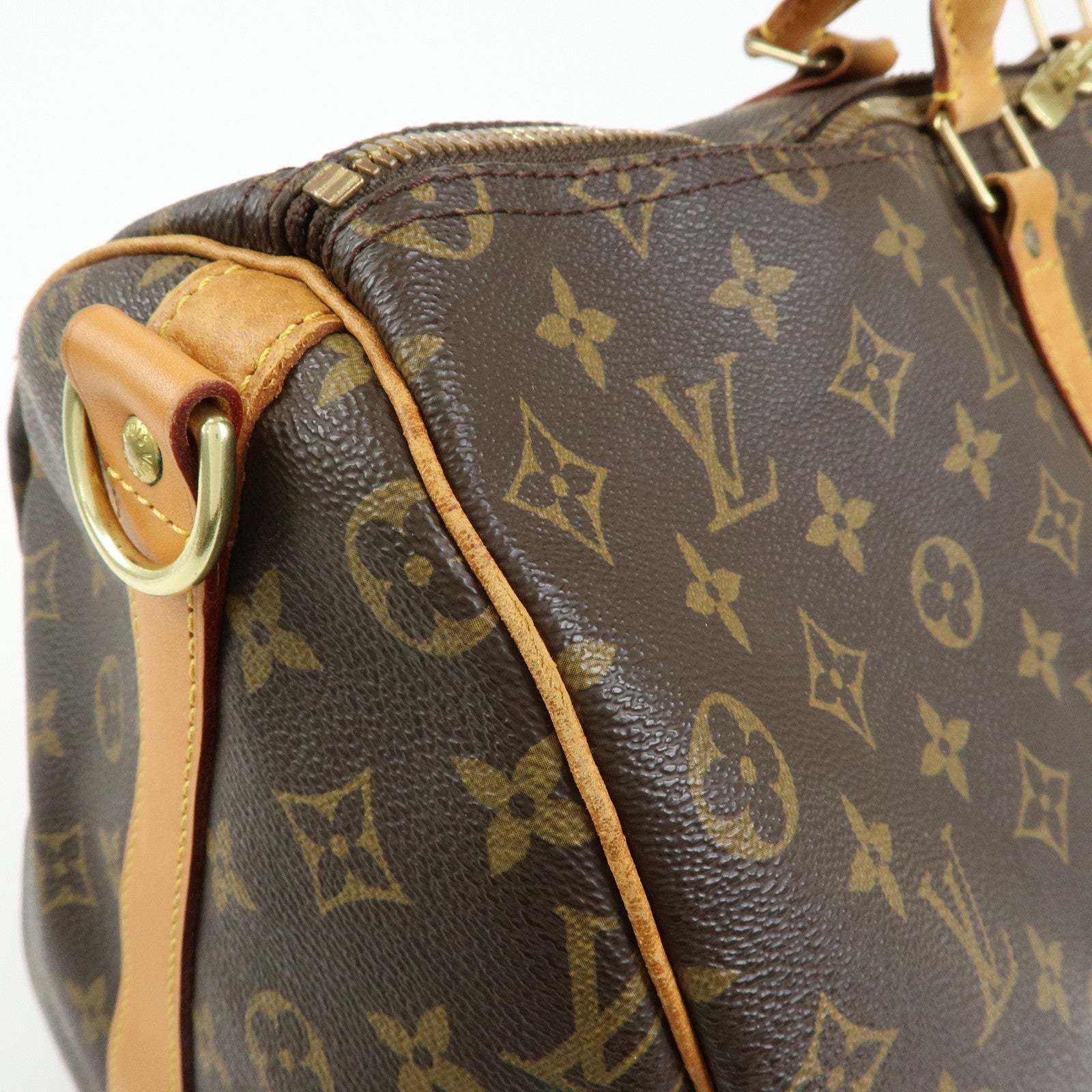 Louis Vuitton Monogram Keep All Bandouliere 50 Boston Bag M41416