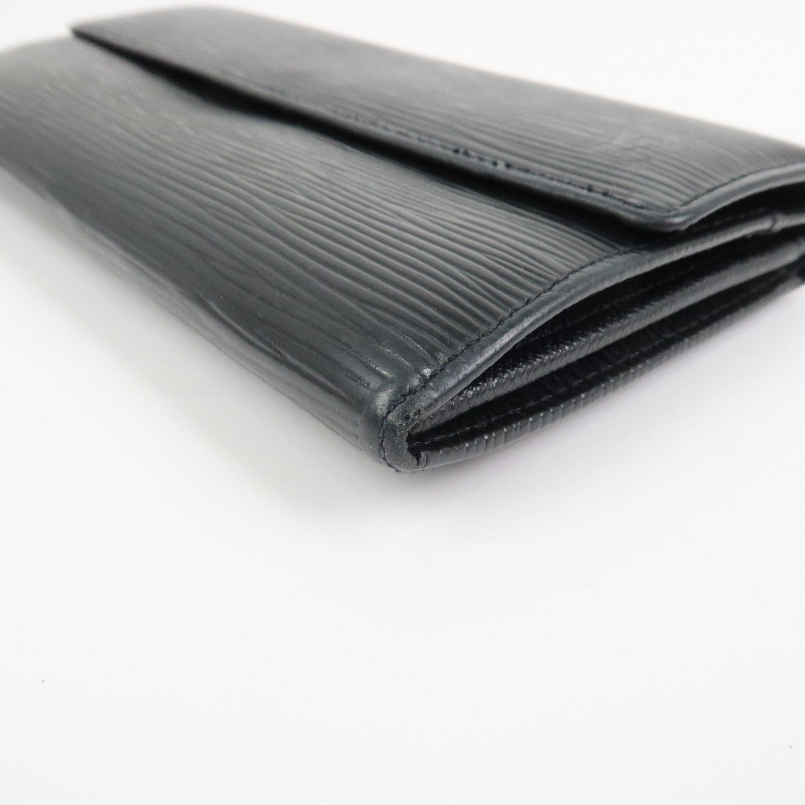 Louis Vuitton Epi Portefeuille Sarah Wallet Noir Black M63742