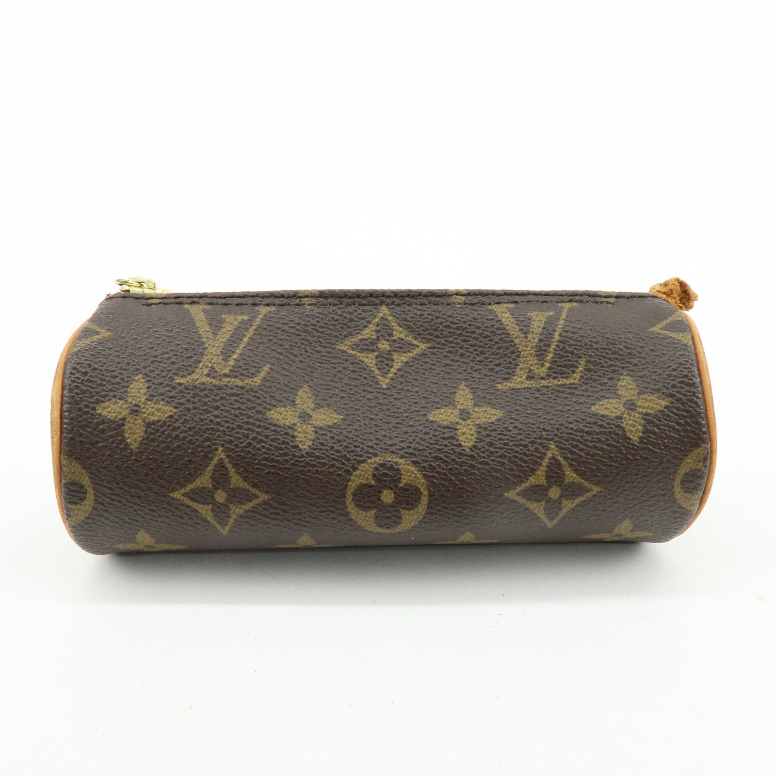 Louis Vuitton Monogram Set of 2 Mini Pouch for Papillon Bag Brown