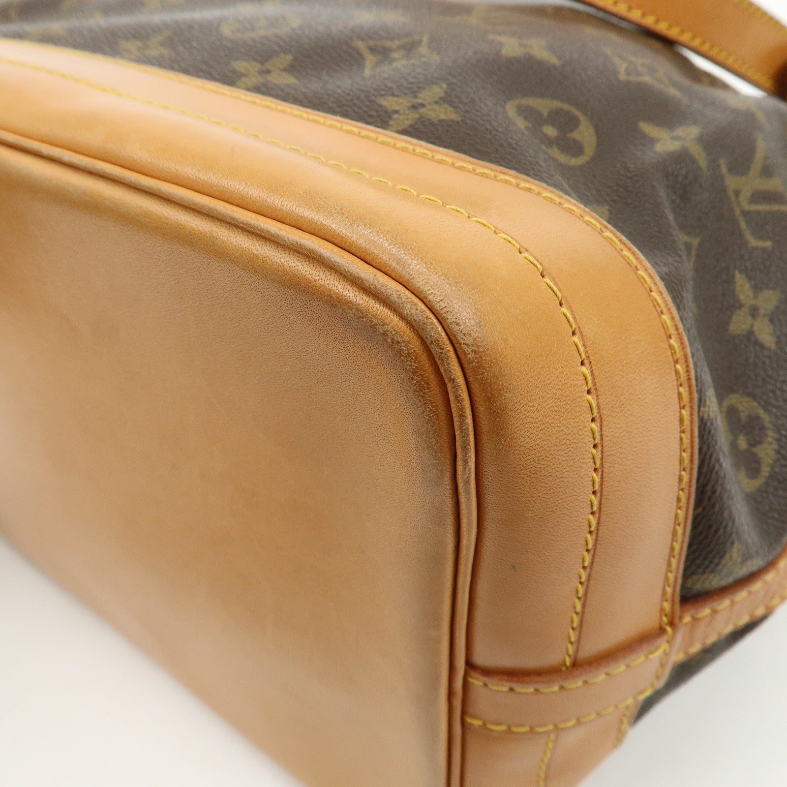 Louis Vuitton Monogram Noe Shoulder Bag Hand Bag Brown M42224