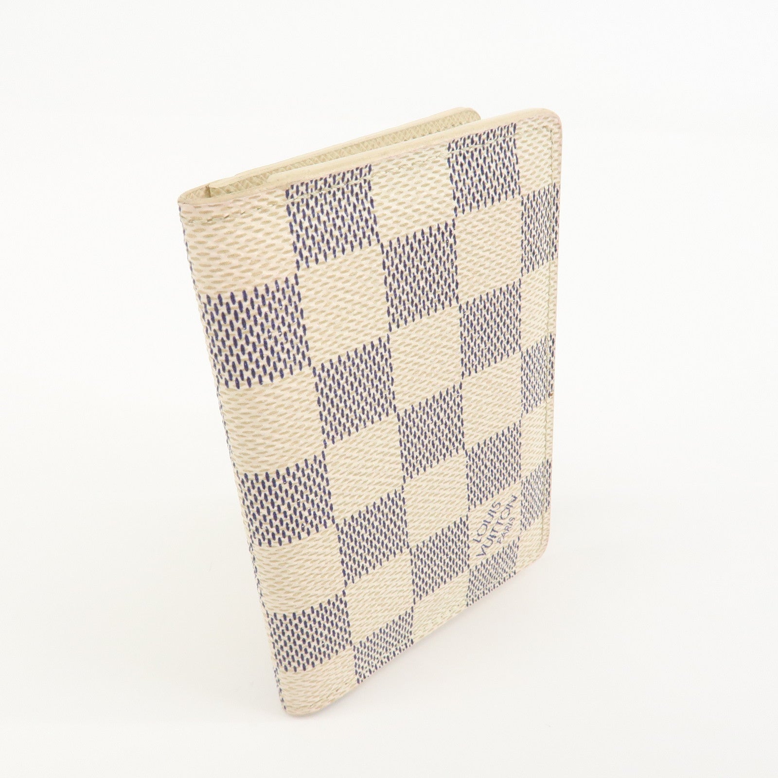 Louis Vuitton Damier Azur Pocket Organizer Card Case N63144