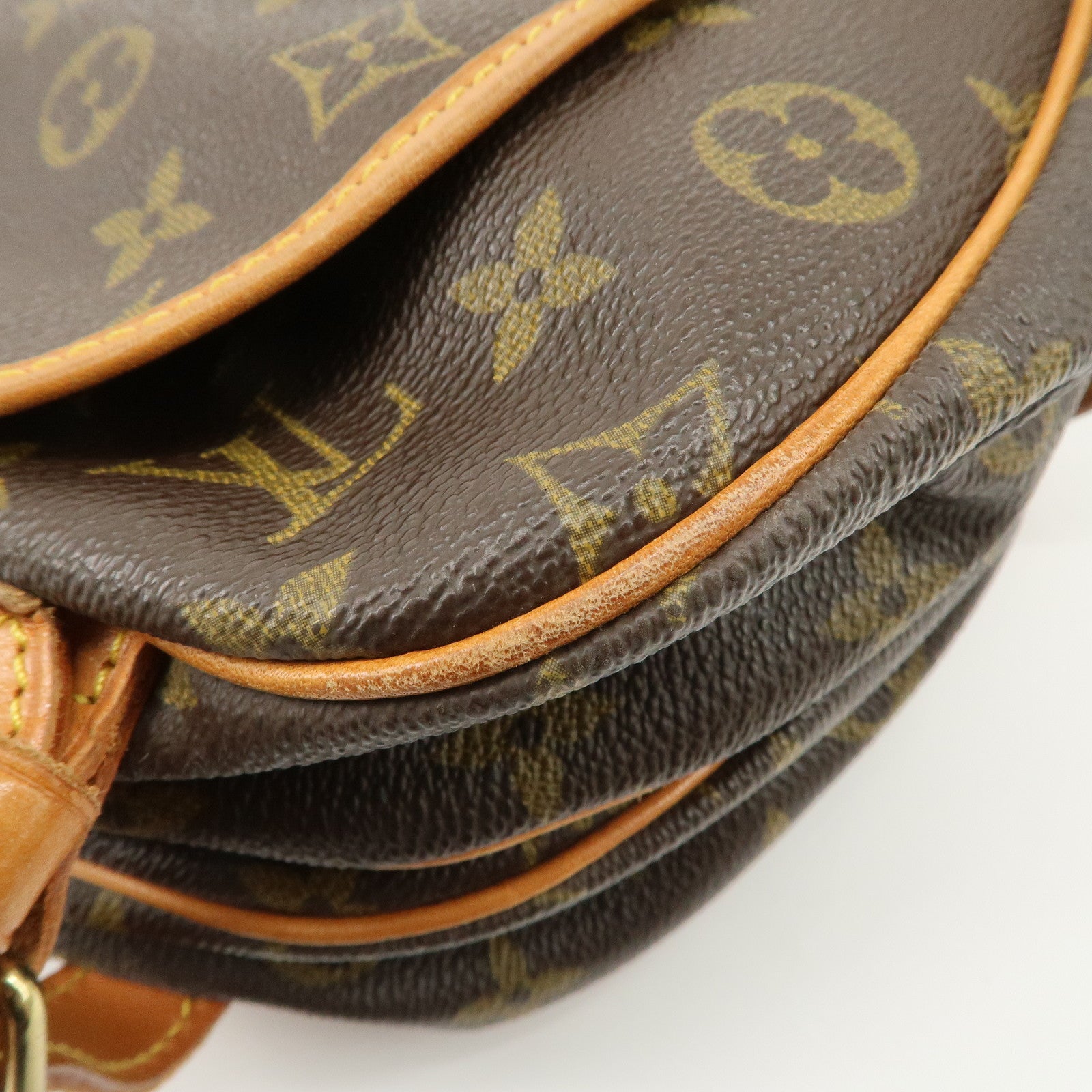 Louis Vuitton Monogram Saumur 30 Shoulder Bag Brown M42256 Used