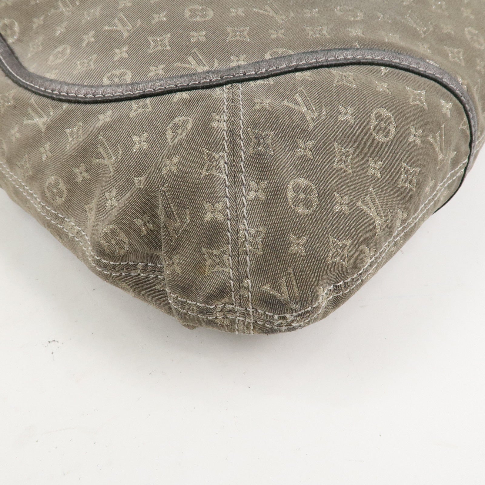 Louis Vuitton Monogram Mini Lin Manon MM ShoulderBag Platine M95618