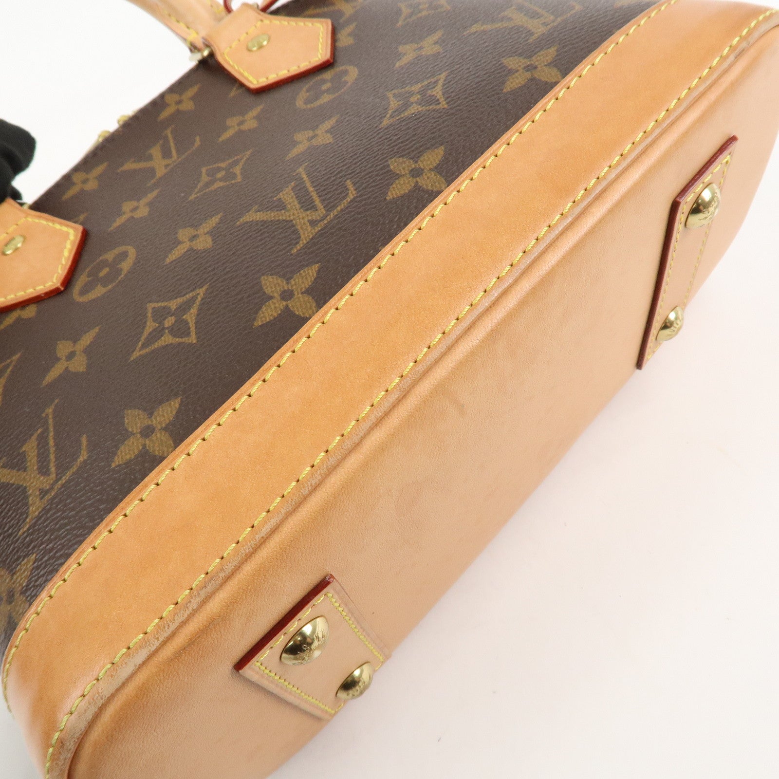 Louis Vuitton Monogram Alma BB 2Way Bag Hand Bag M53152