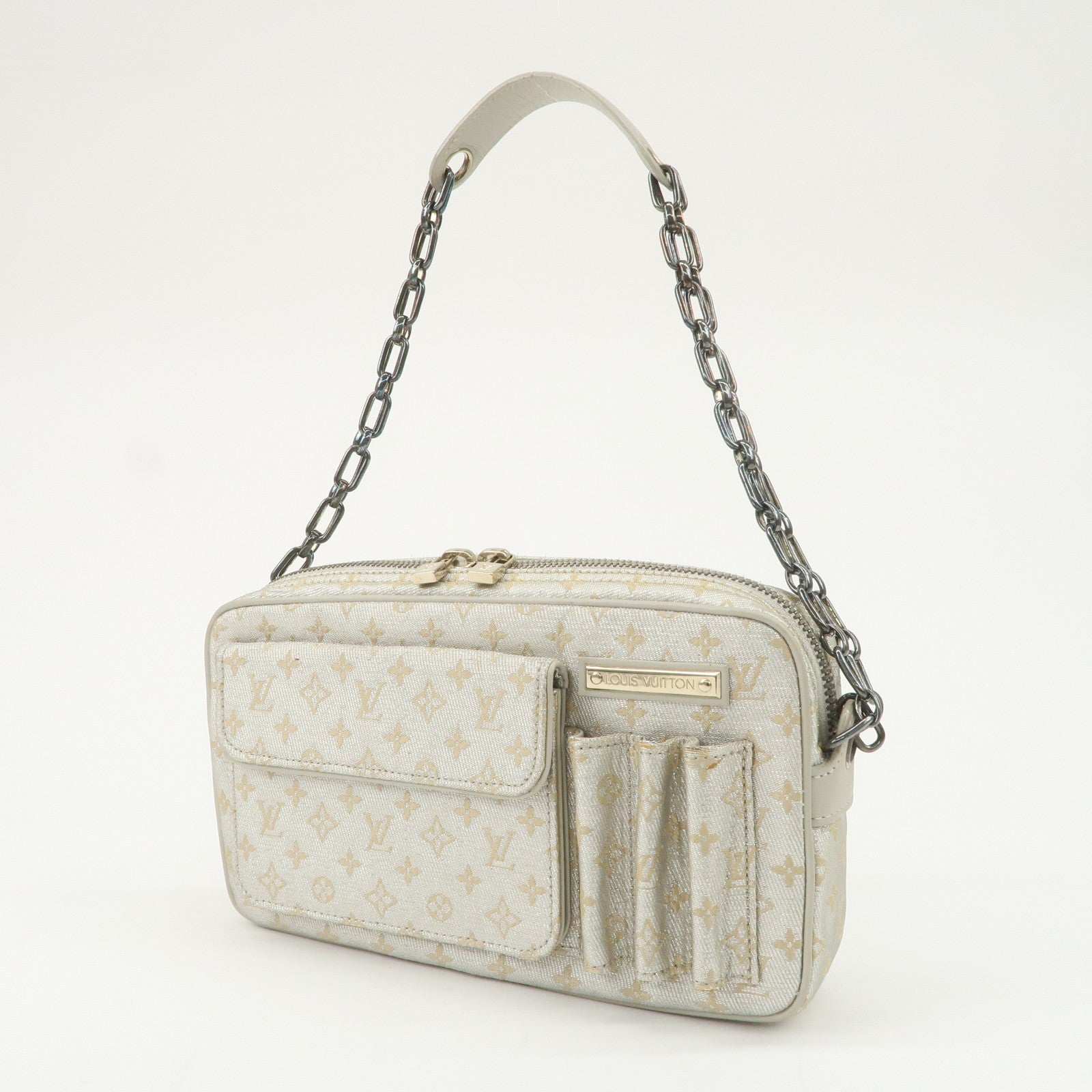 Louis Vuitton Monogram Shine Mackenna Chain Shoulder Bag M92362