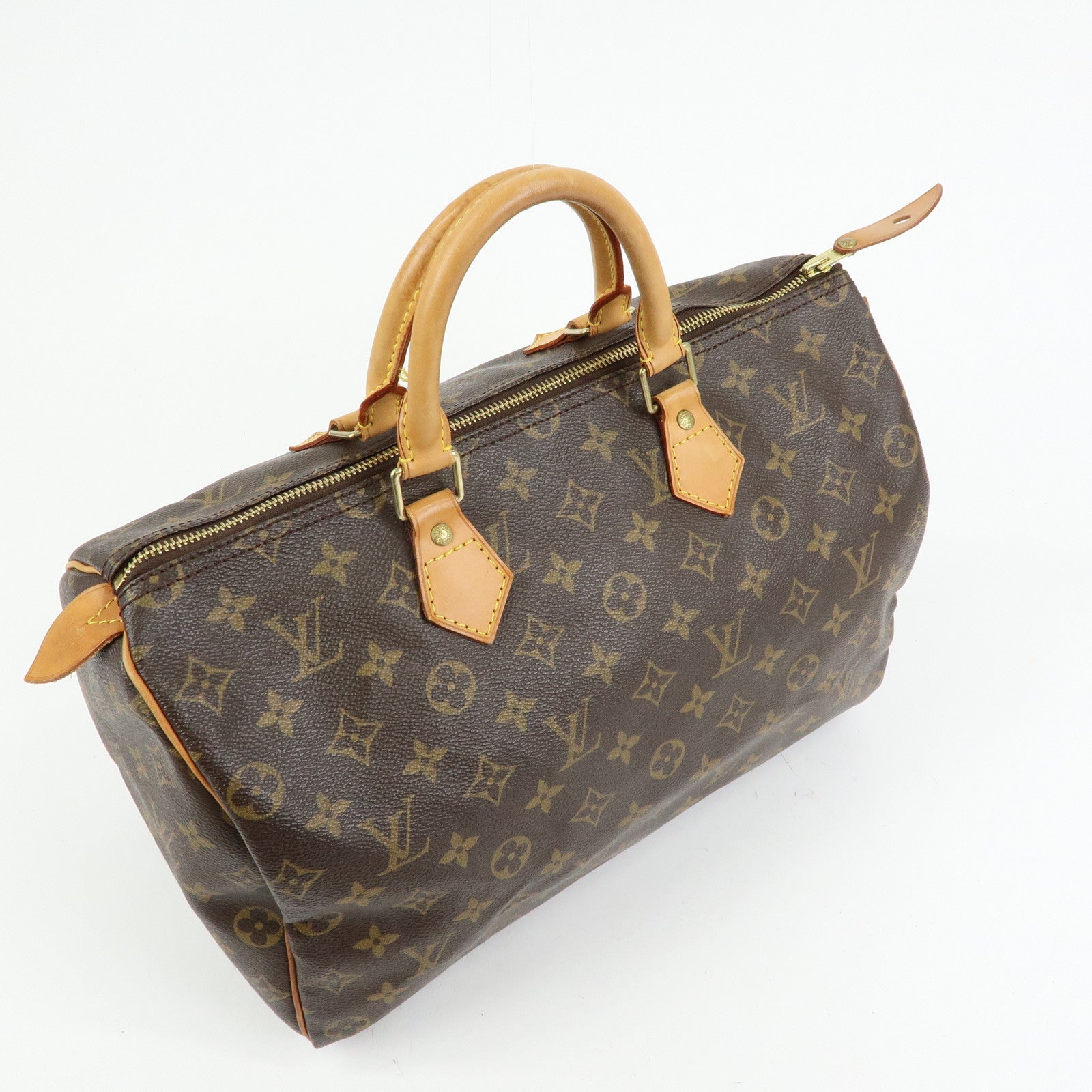 Louis Vuitton Monogram Speedy 35 Boston Bag Hand Bag M41524