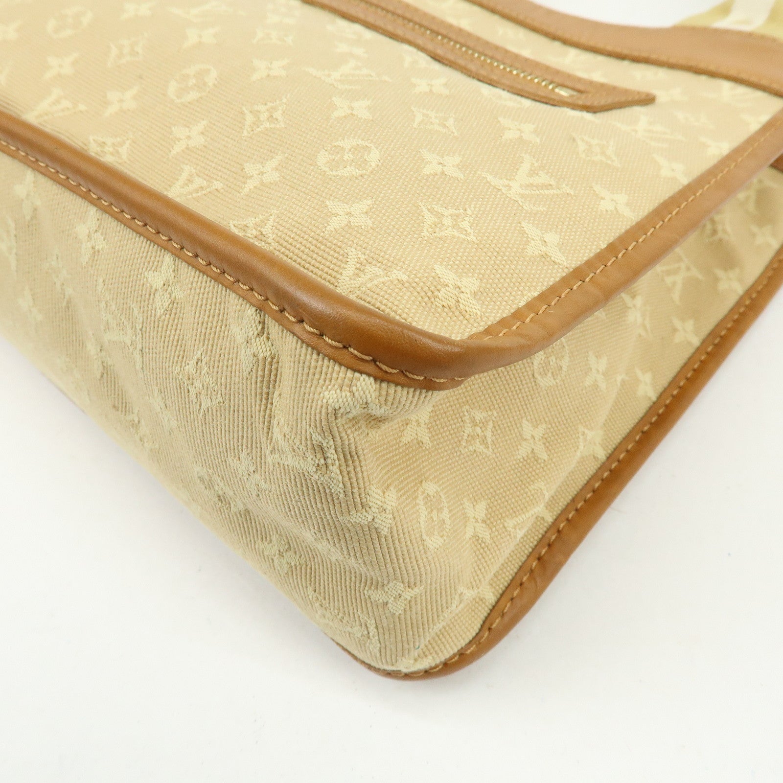 Louis Vuitton Monogram Mini Sac Catherine Hand Bag Beige M92328