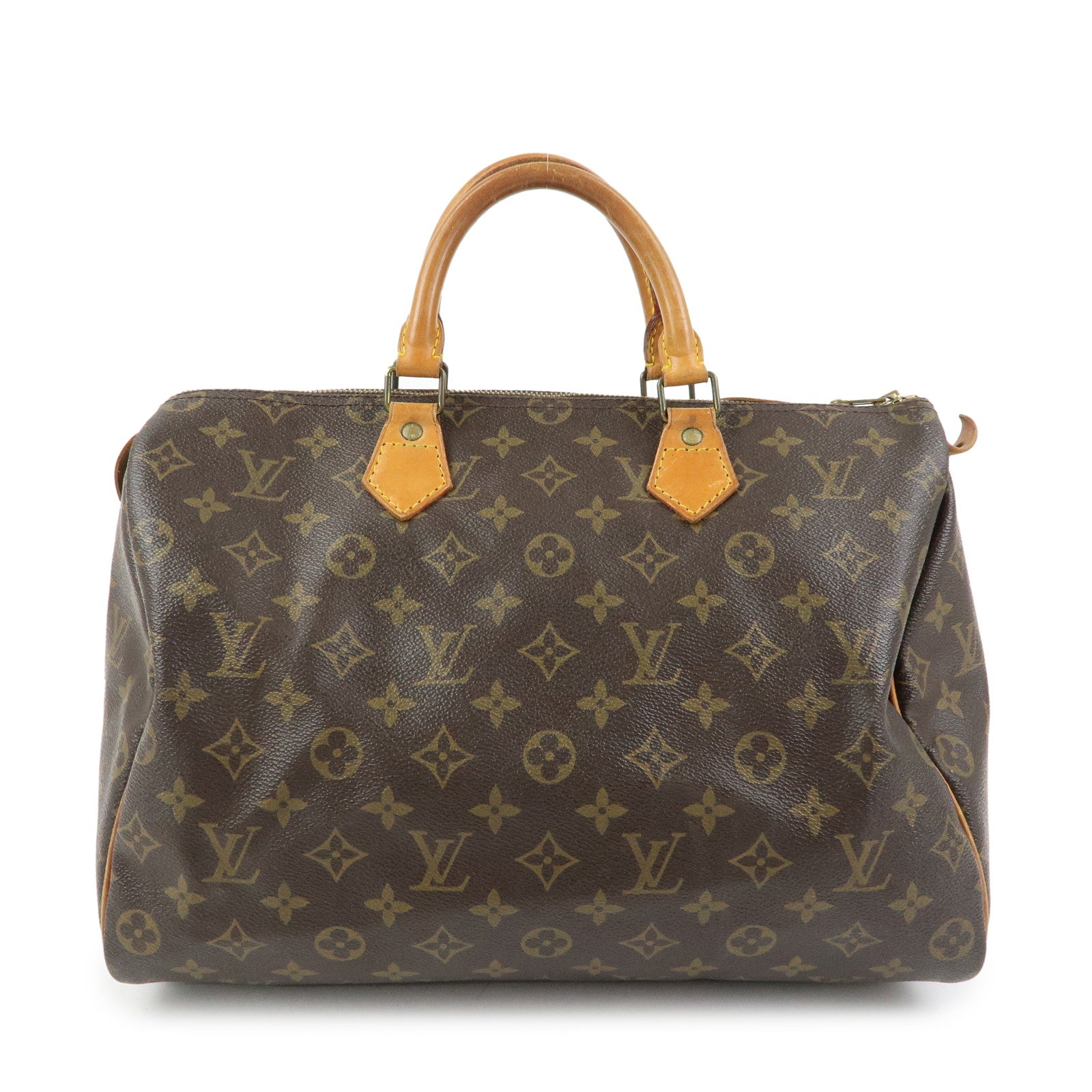 Louis Vuitton Monogram Speedy 35 Boston Bag Hand Bag M41524