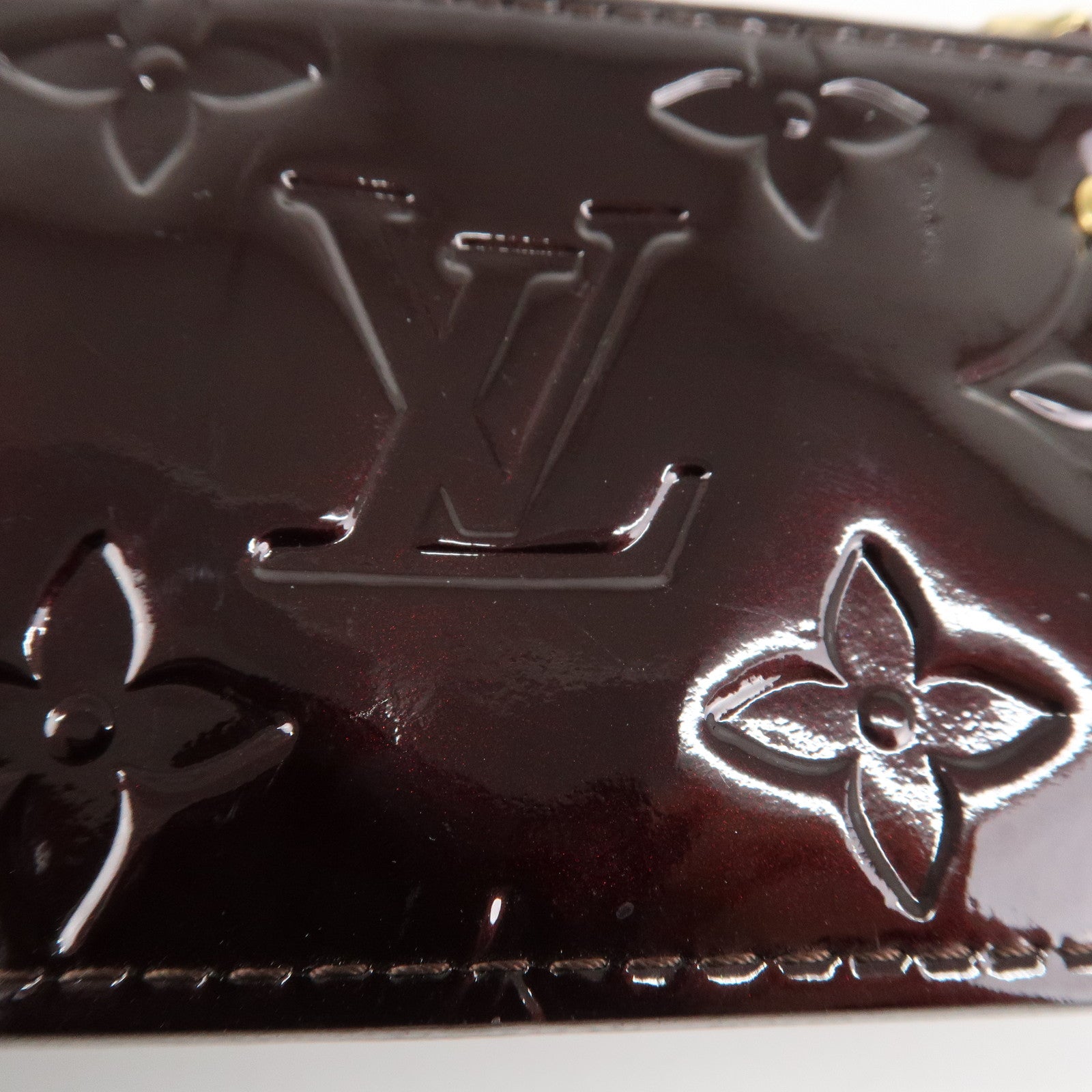 Louis Vuitton Monogram Vernis Pochette Cles Coin Case Key Case M93518 Used
