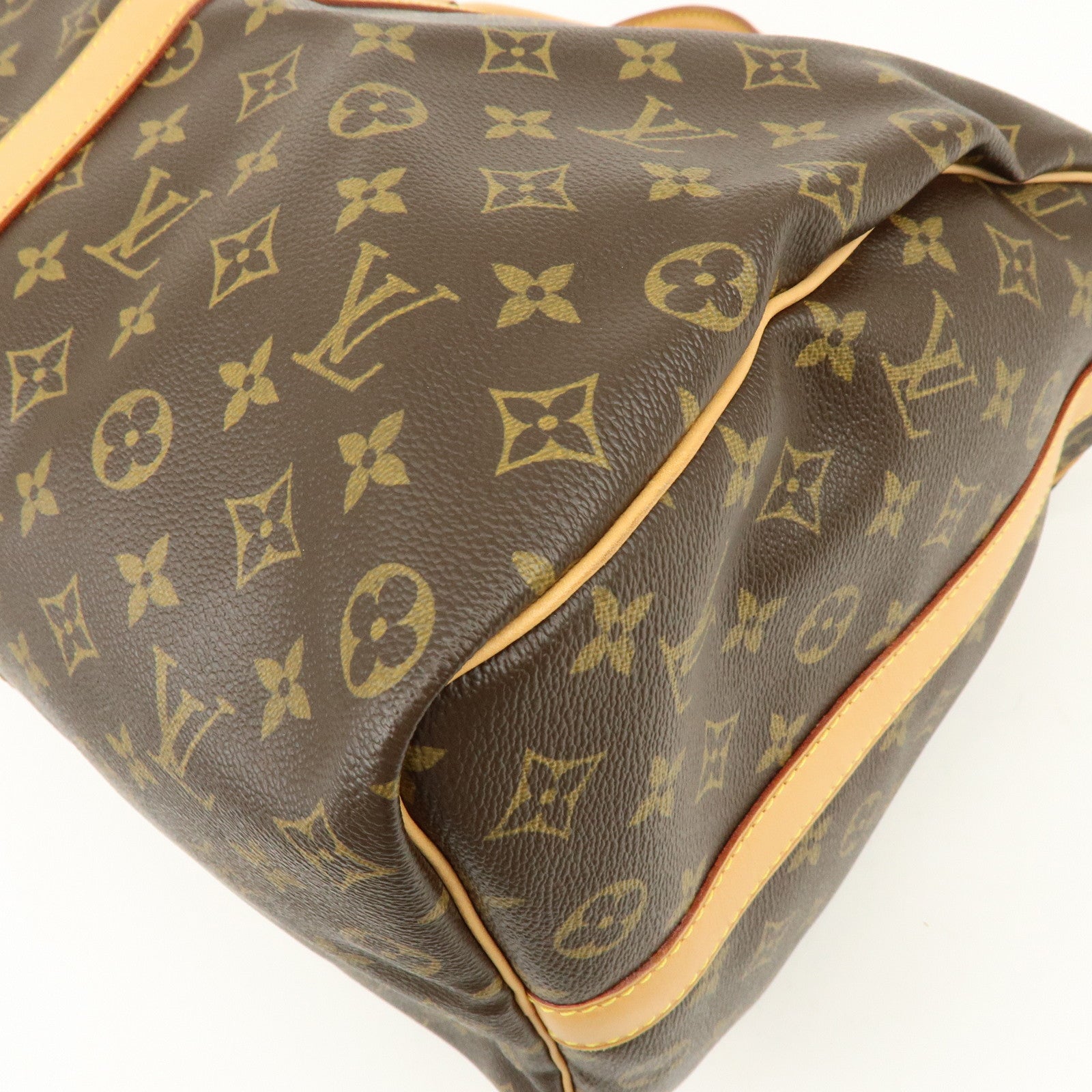 Louis Vuitton Monogram Keep All Bandouliere 50 Boston Bag M41416