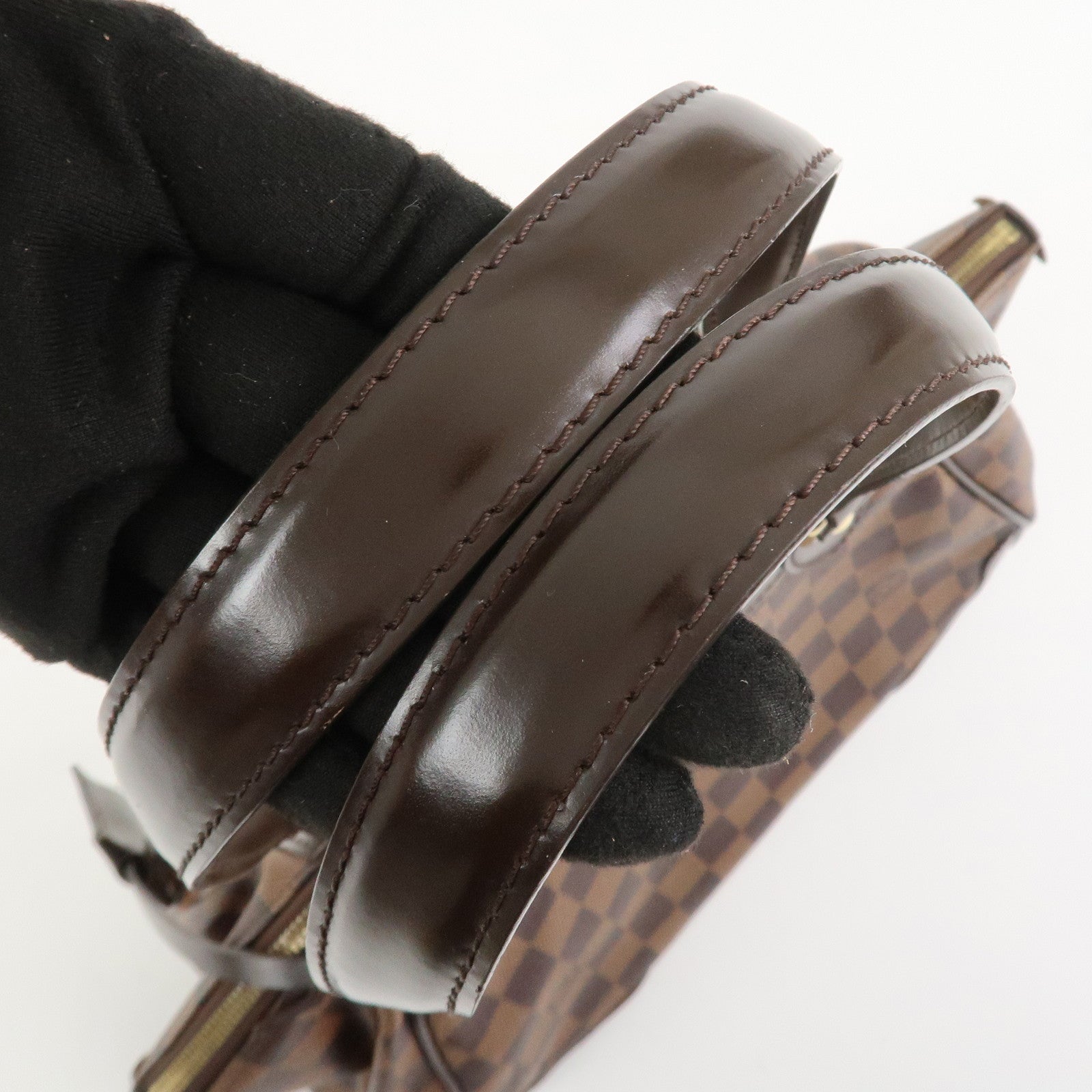 Louis Vuitton Damier Canvas Verona PM Hand Bag Ebene N41117