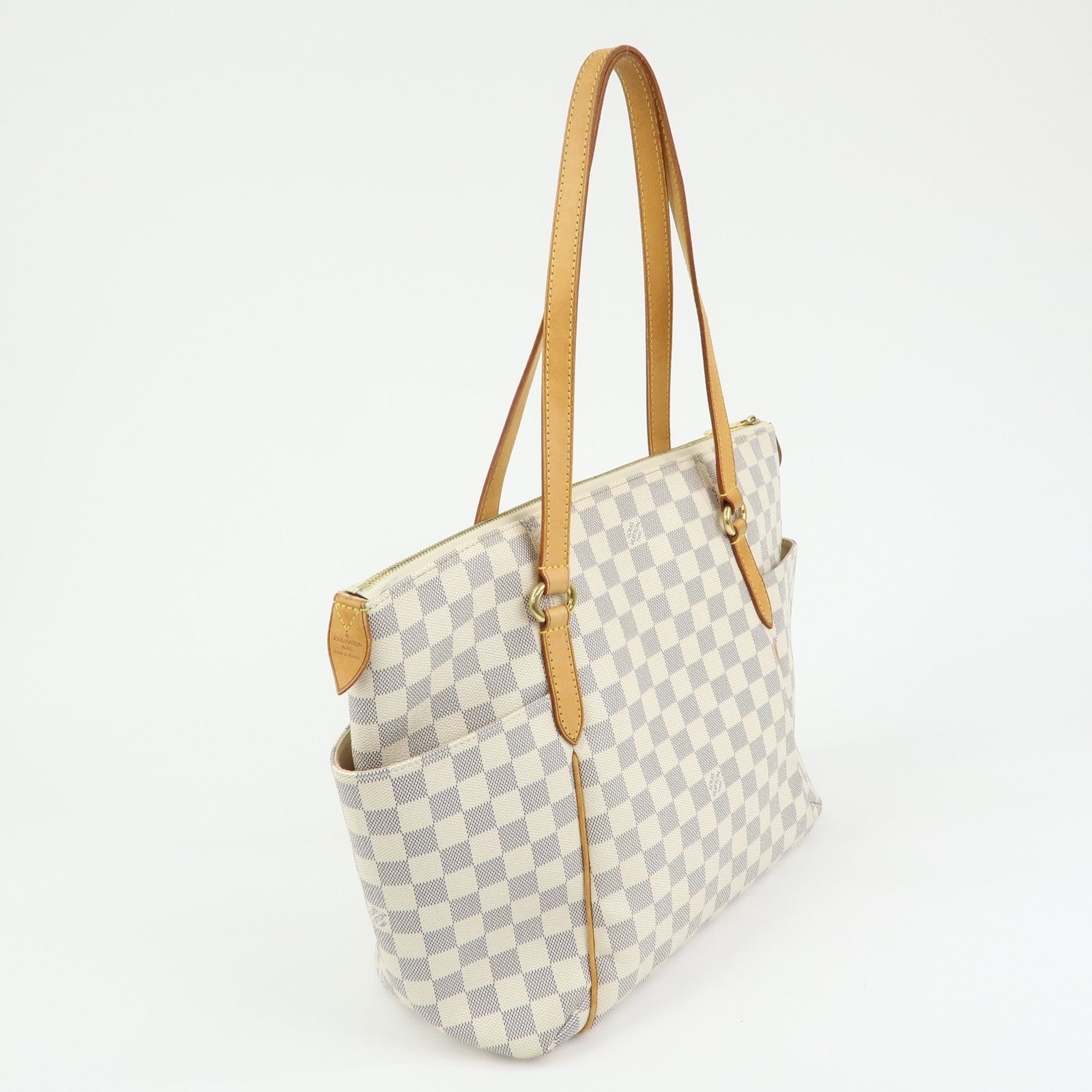 Louis Vuitton Damier Azur Totally MM Tote Bag Shoulder Bag N51262