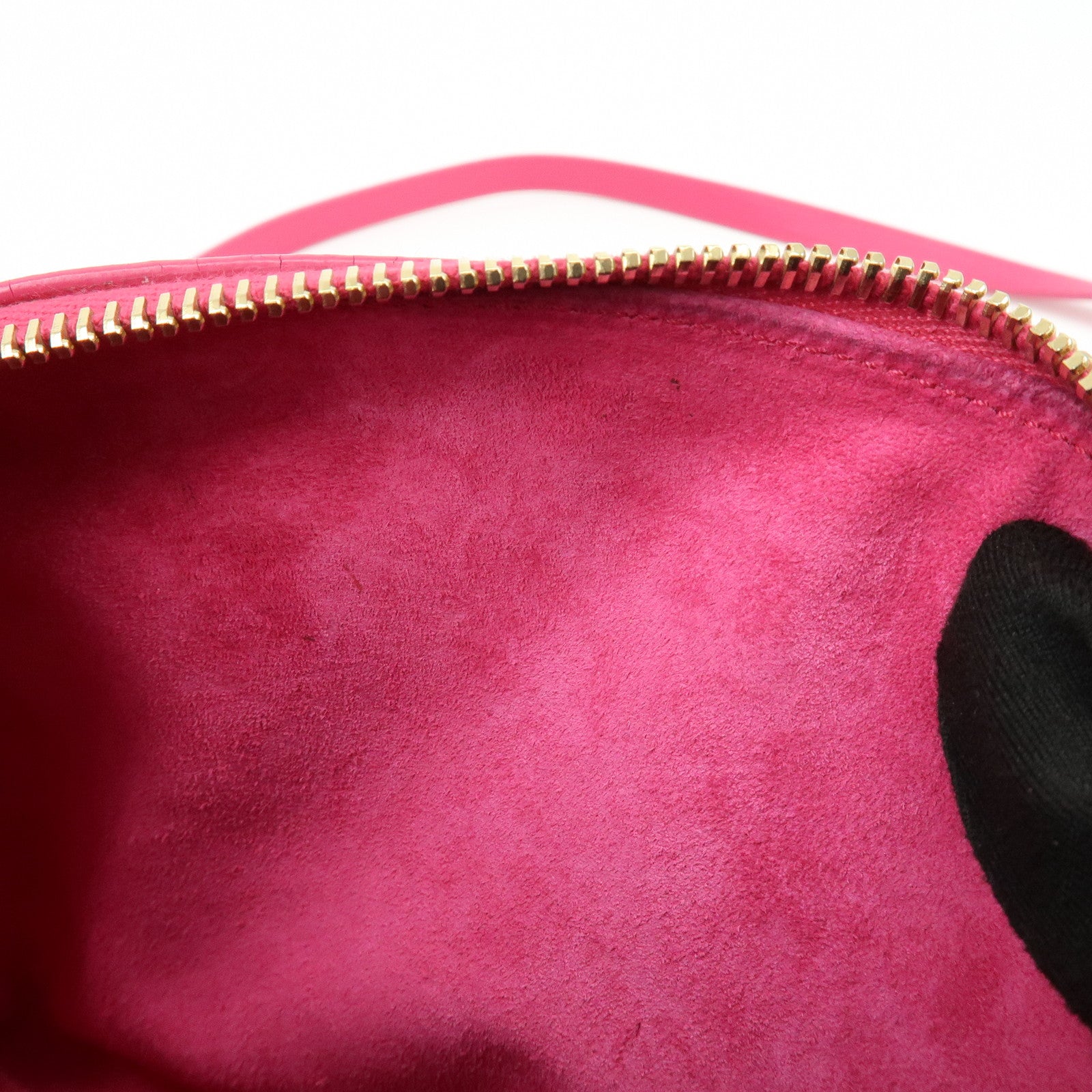 SAINT LAURENT PARIS BABY DUFFLE Leather 2WAY Bag Pink 330958