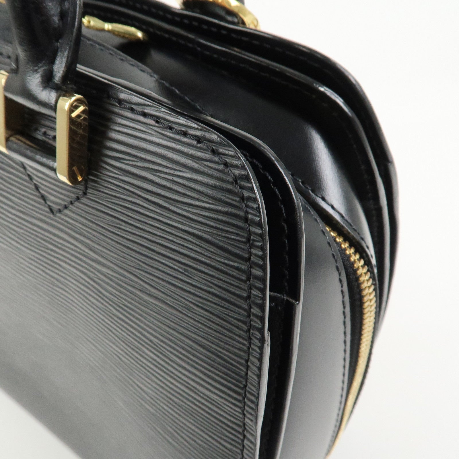 Louis Vuitton Epi Leather Pont Neuf Hand Bag Noir Black M52052
