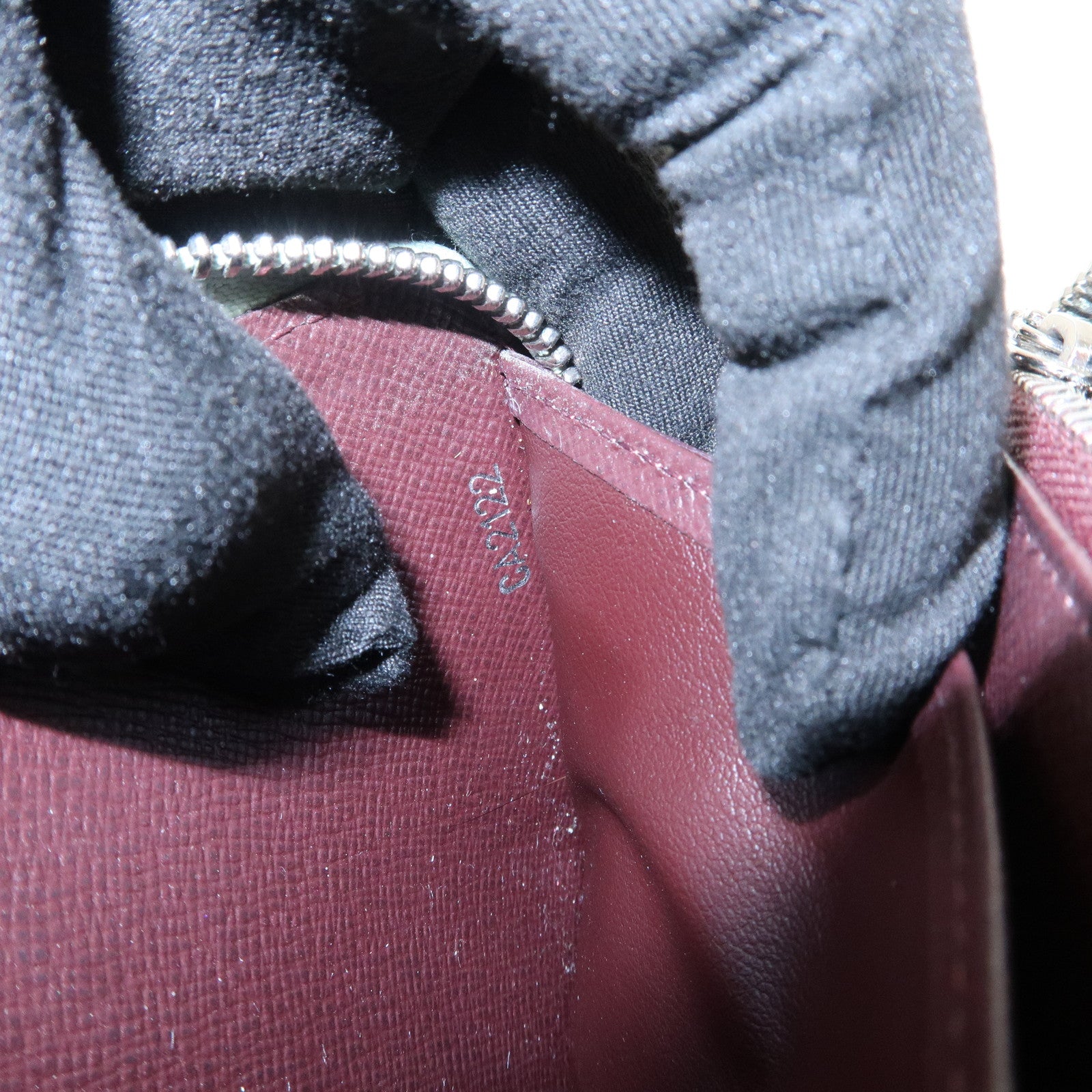 Louis Vuitton Epi Electric Leather Long Zippy Wallet Amande M60313 Used