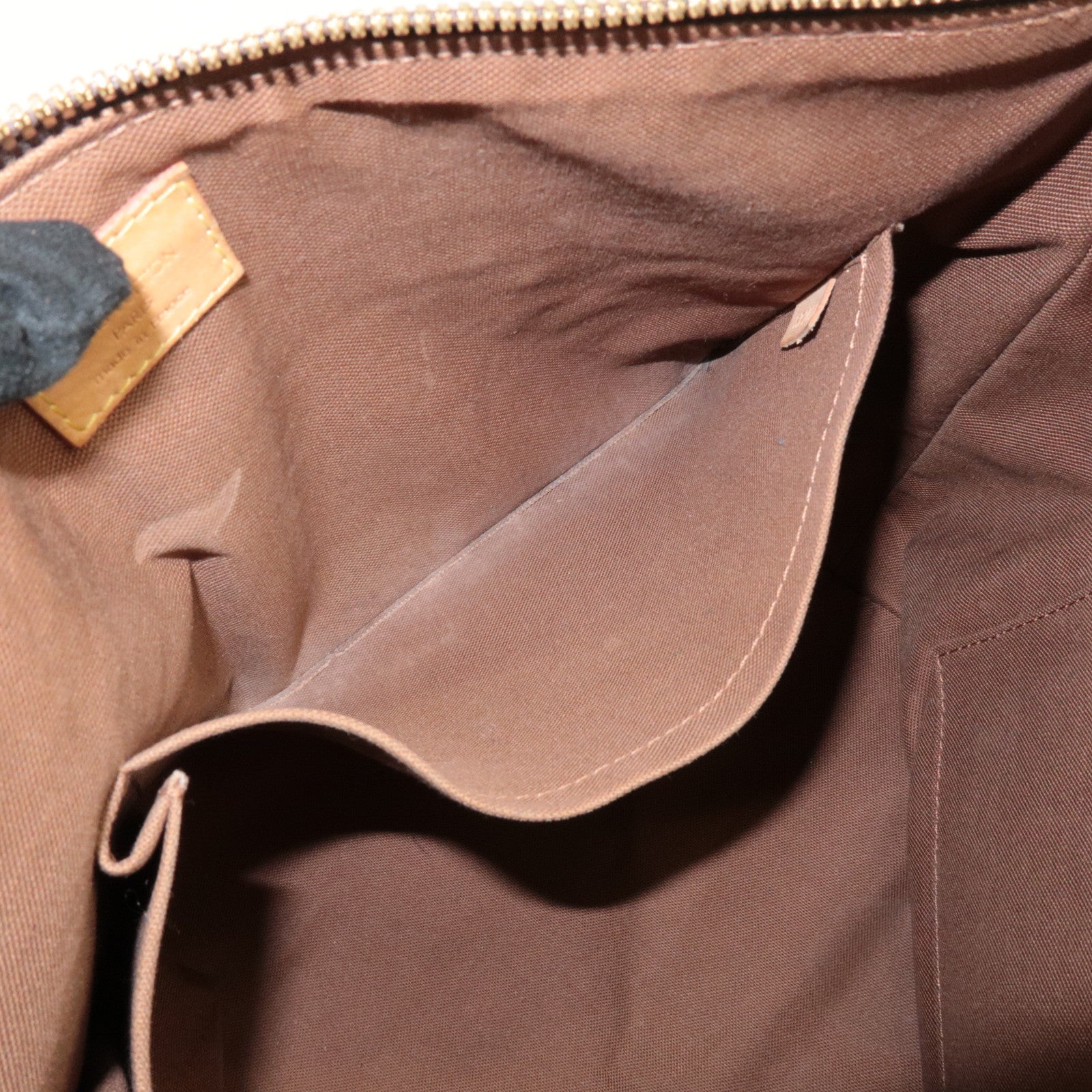 Louis Vuitton Monogram Palermo PM 2Way Hand Bag Brown M40145