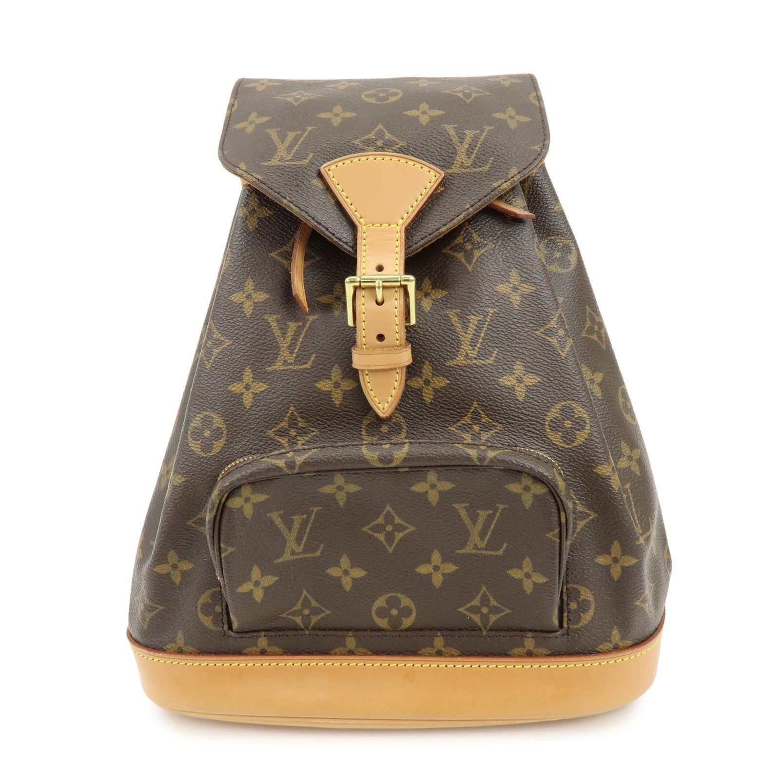 Louis Vuitton Monogram Montsouris MM Backpack Brown M51136