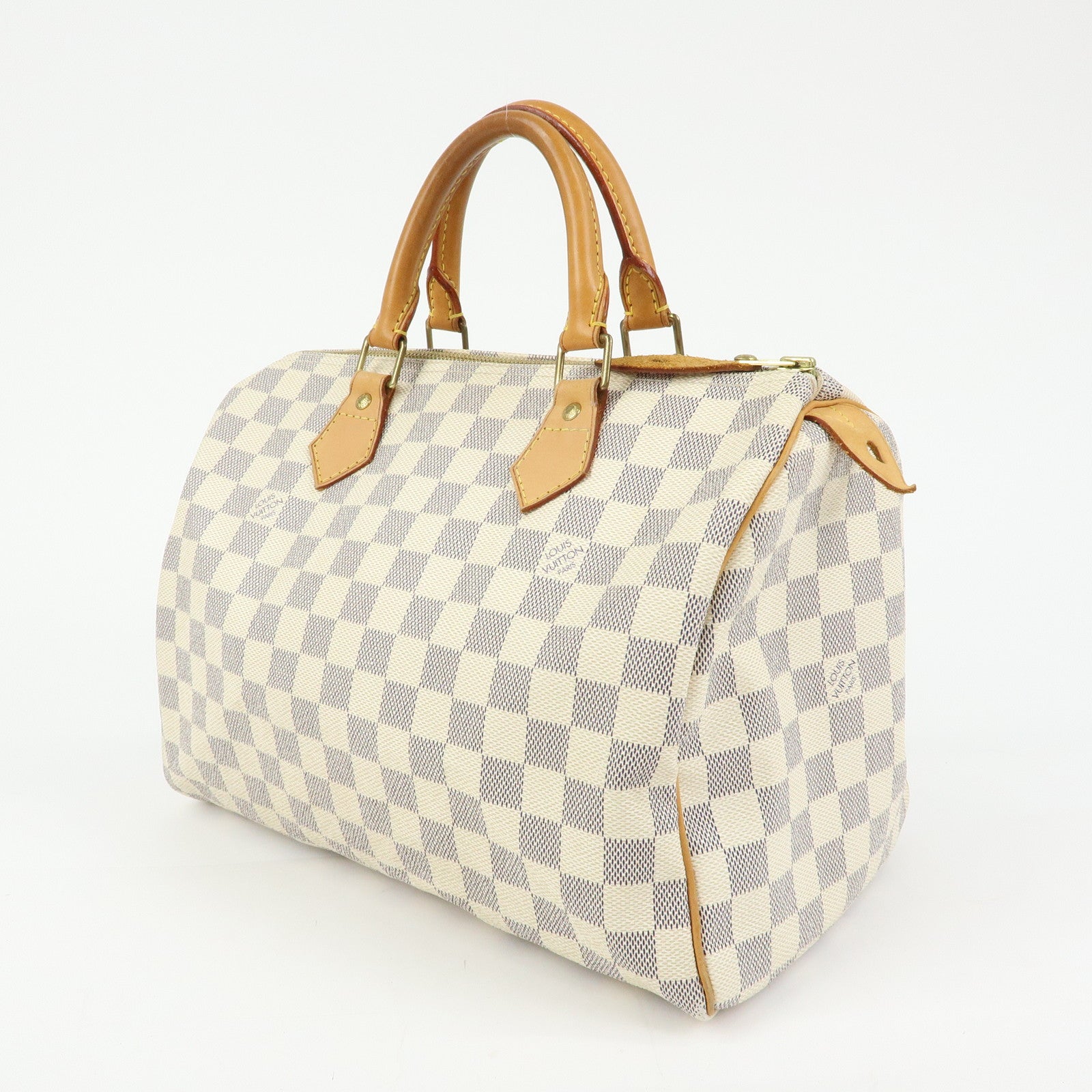 Louis Vuitton Damier Azur Speedy 30 Boston Bag Hand Bag N41533