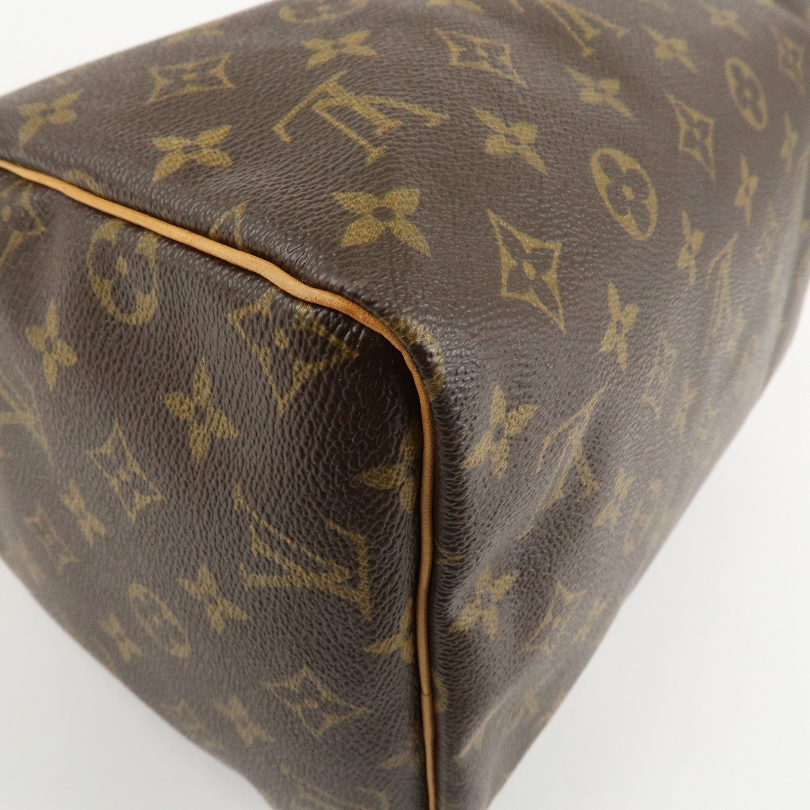 Louis Vuitton Monogram Speedy 30 Hand Bag Boston Bag M41526 Used