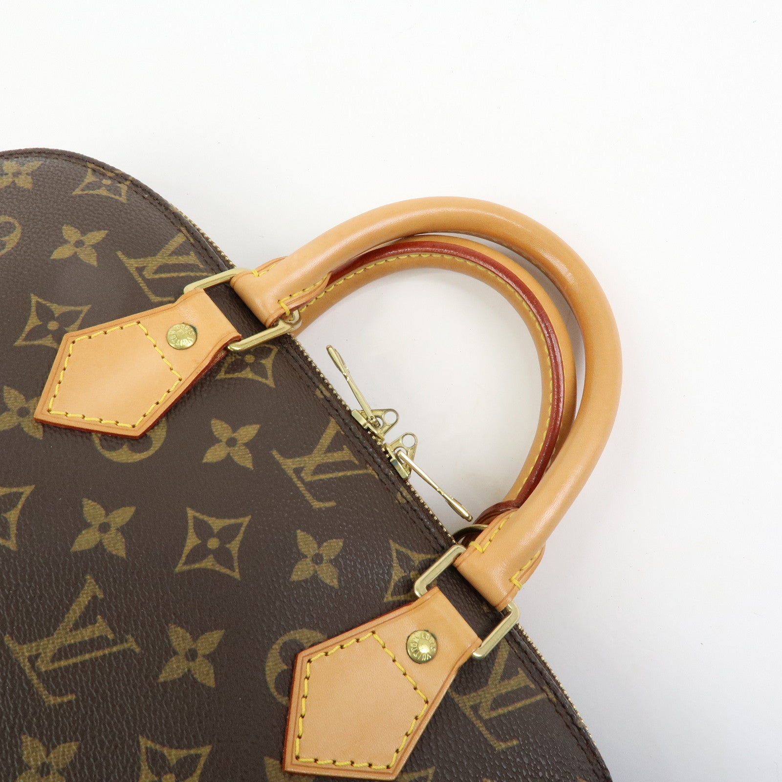 Louis Vuitton Monogram Alma Hand Bag Brown M51130