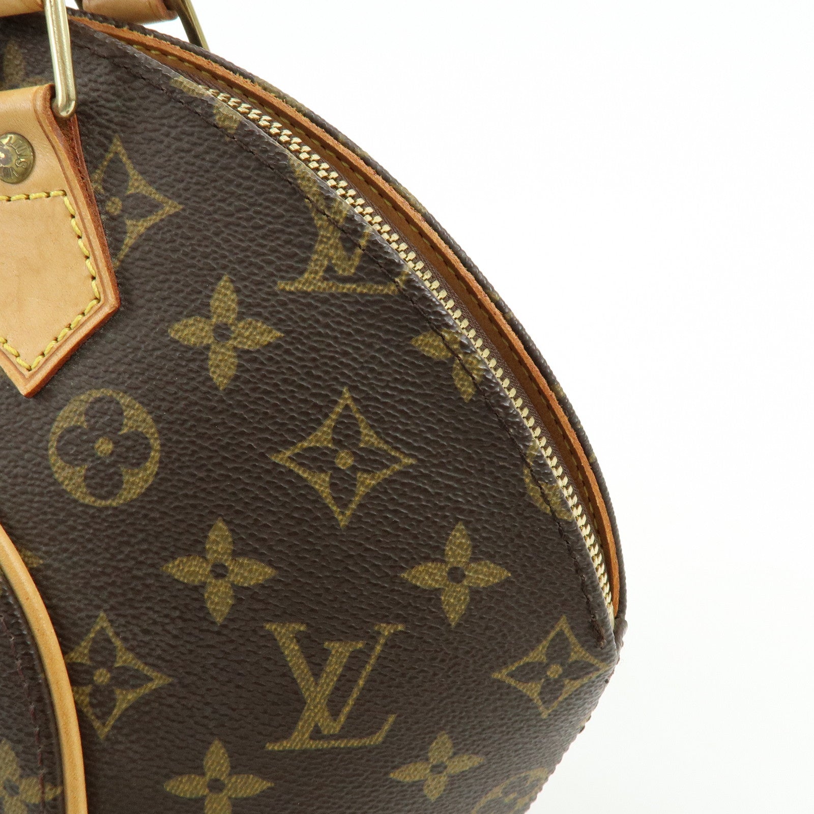 Louis Vuitton Monogram Ellipse PM Canvas Hand Bag Brown M51127
