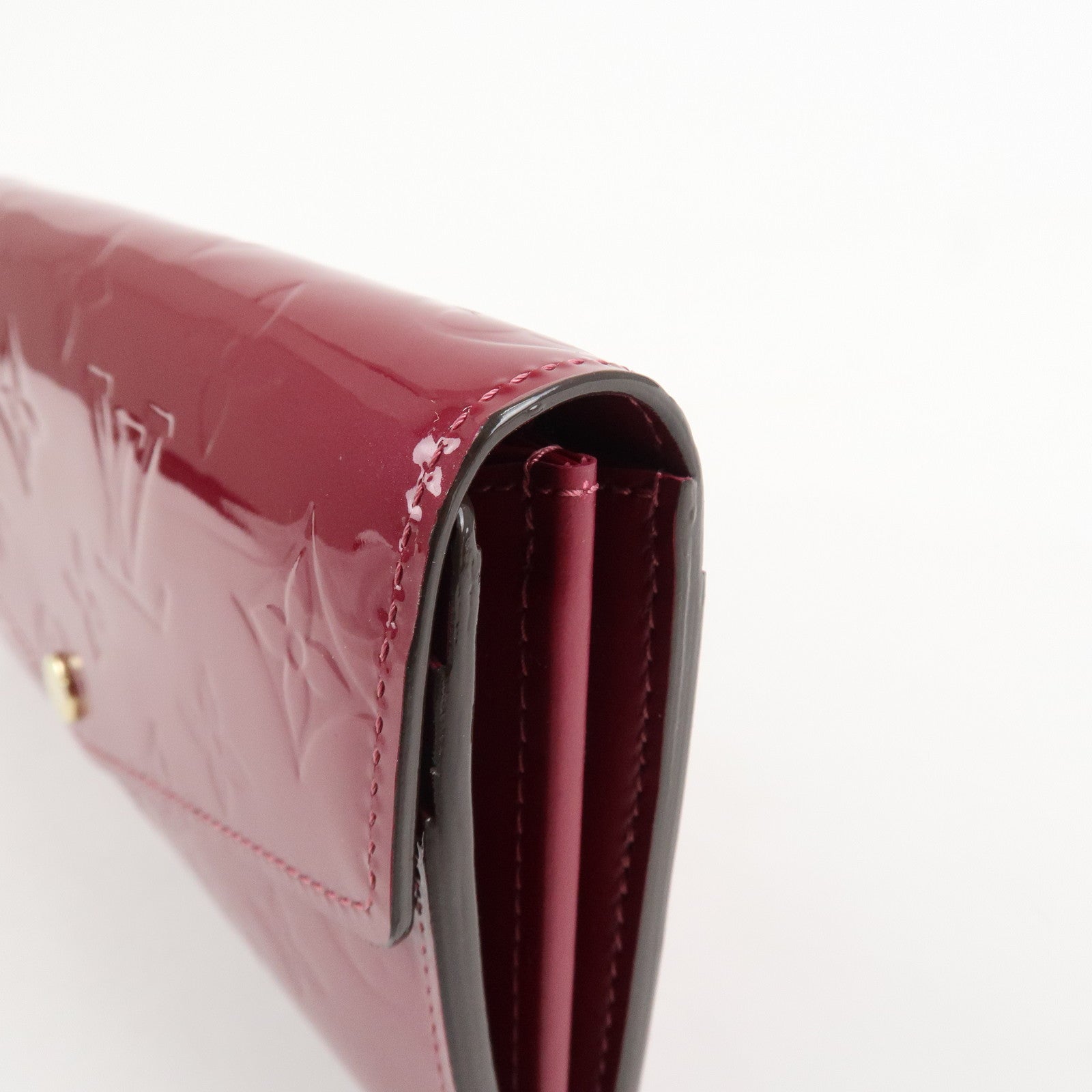 Louis Vuitton Monogram Vernis Portefeuille Sarah Long Wallet M90154 Used