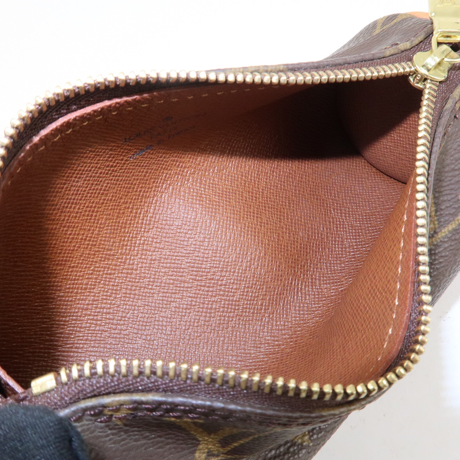 Louis Vuitton Set of 2 Monogram Mini Pouch for Papillon Bag Brown Used