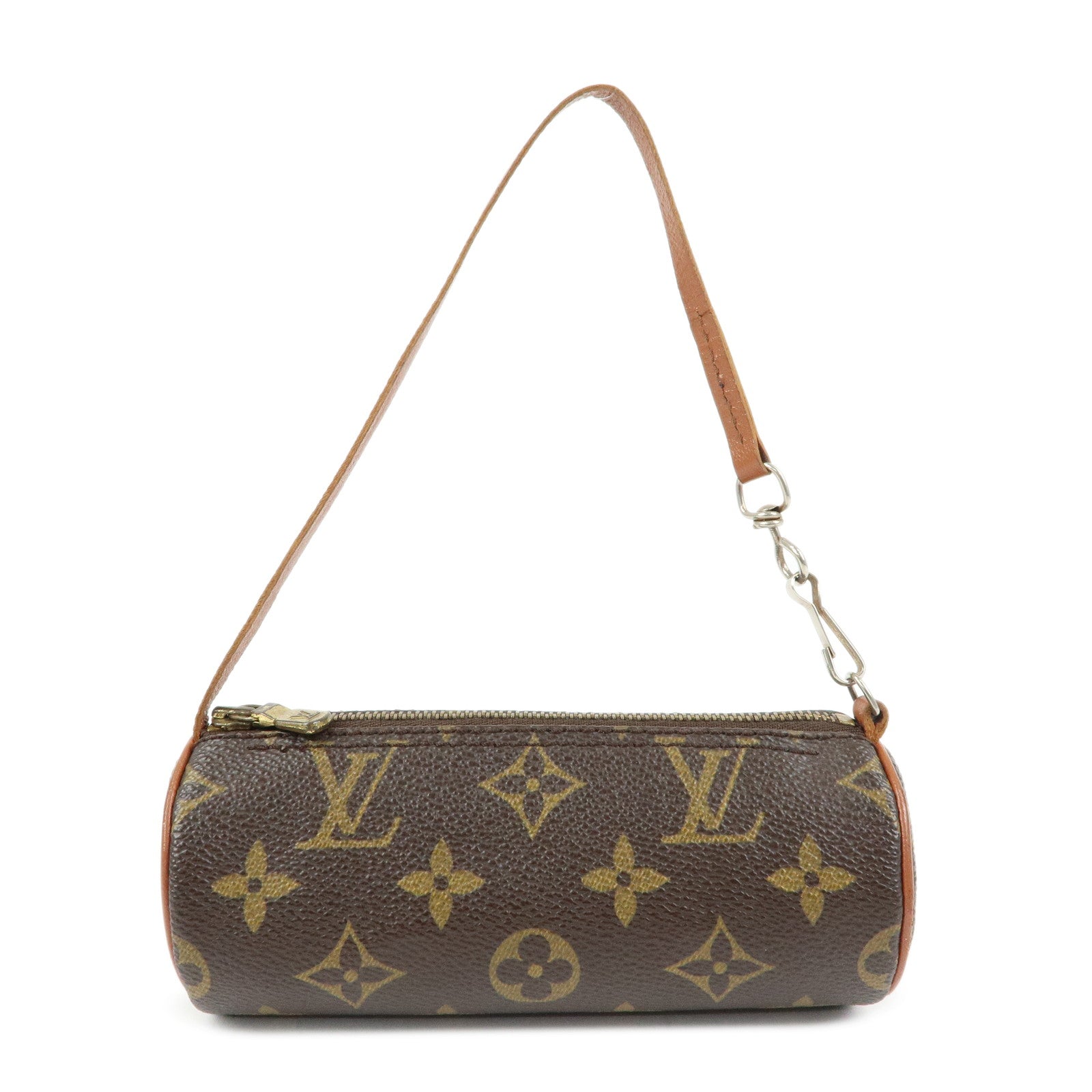 Louis Vuitton Monogram Mini Pouch for Papillon Bag Brown