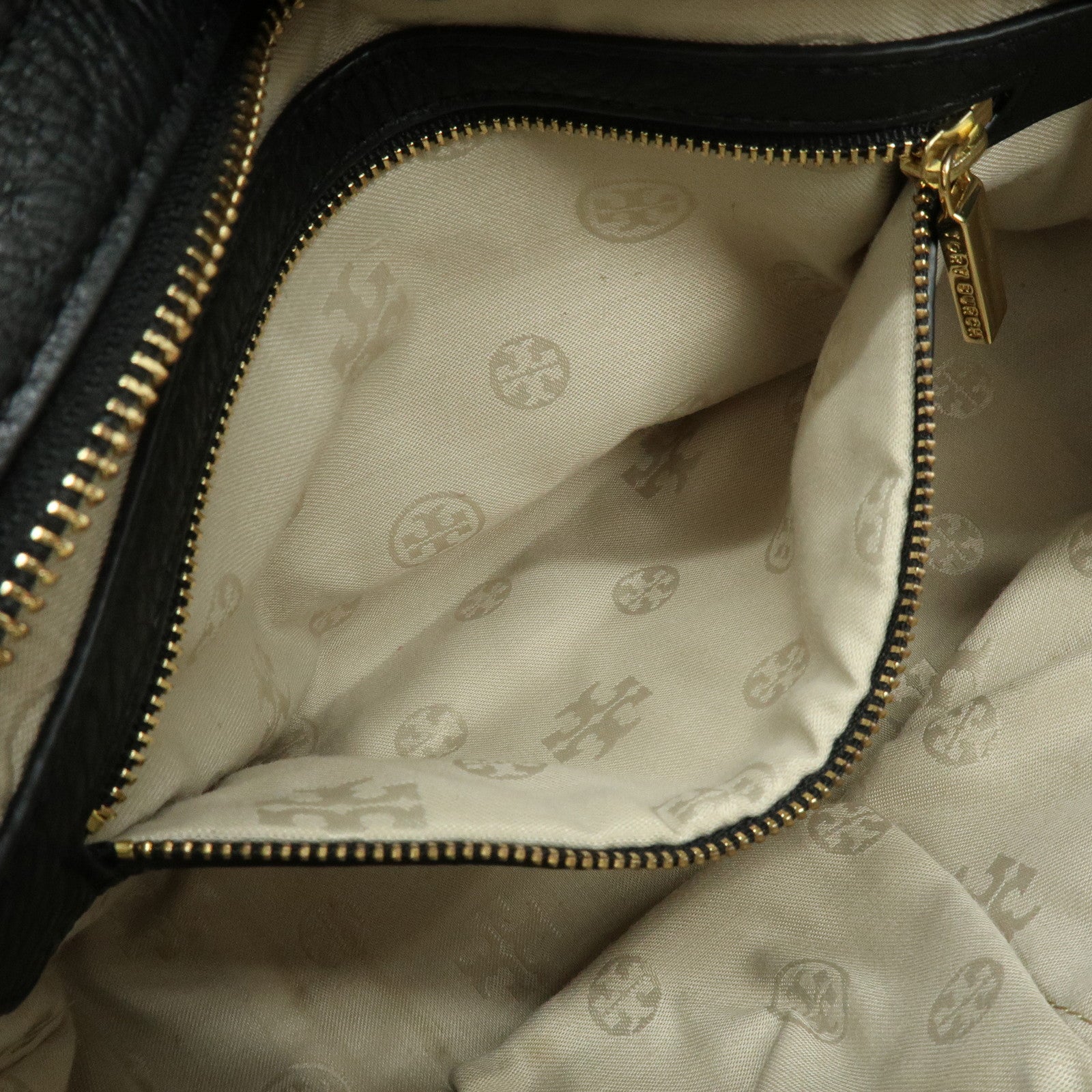 TORY BURCH Amanda Leather 2Way Bag Hand Bag Shoulder Bag Black