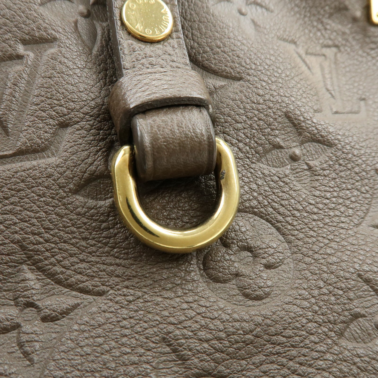 Louis Vuitton Monogram Empreinte Leather Tote Bag Ombre M40516