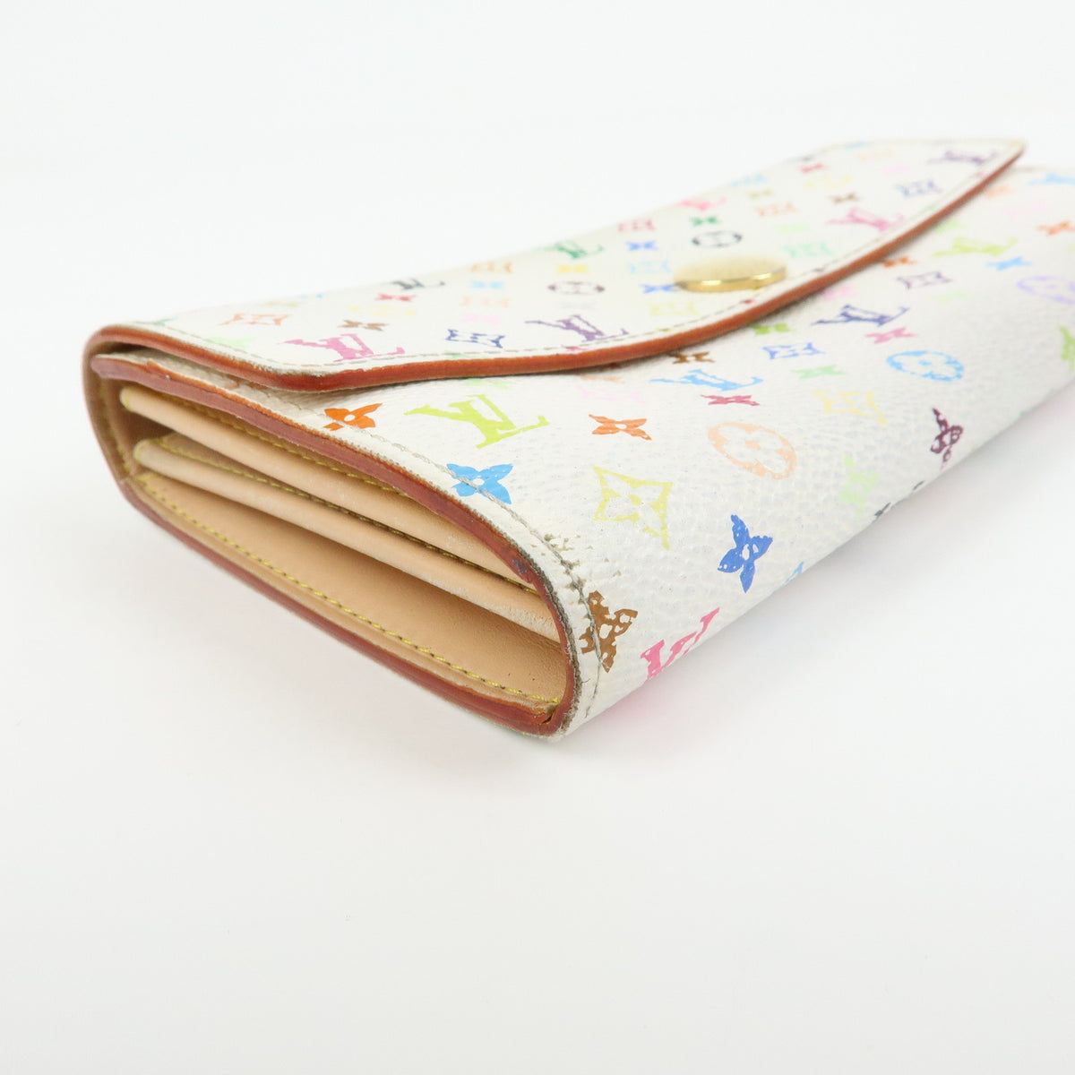 Louis Vuitton Monogram Multicolor Portefeuille Sarah Long Wallet