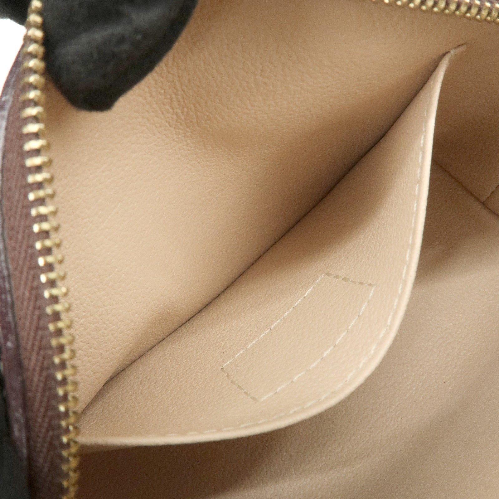 Louis Vuitton Monogram Idylle Pochette Cosmetic Pouch Sepia M40377