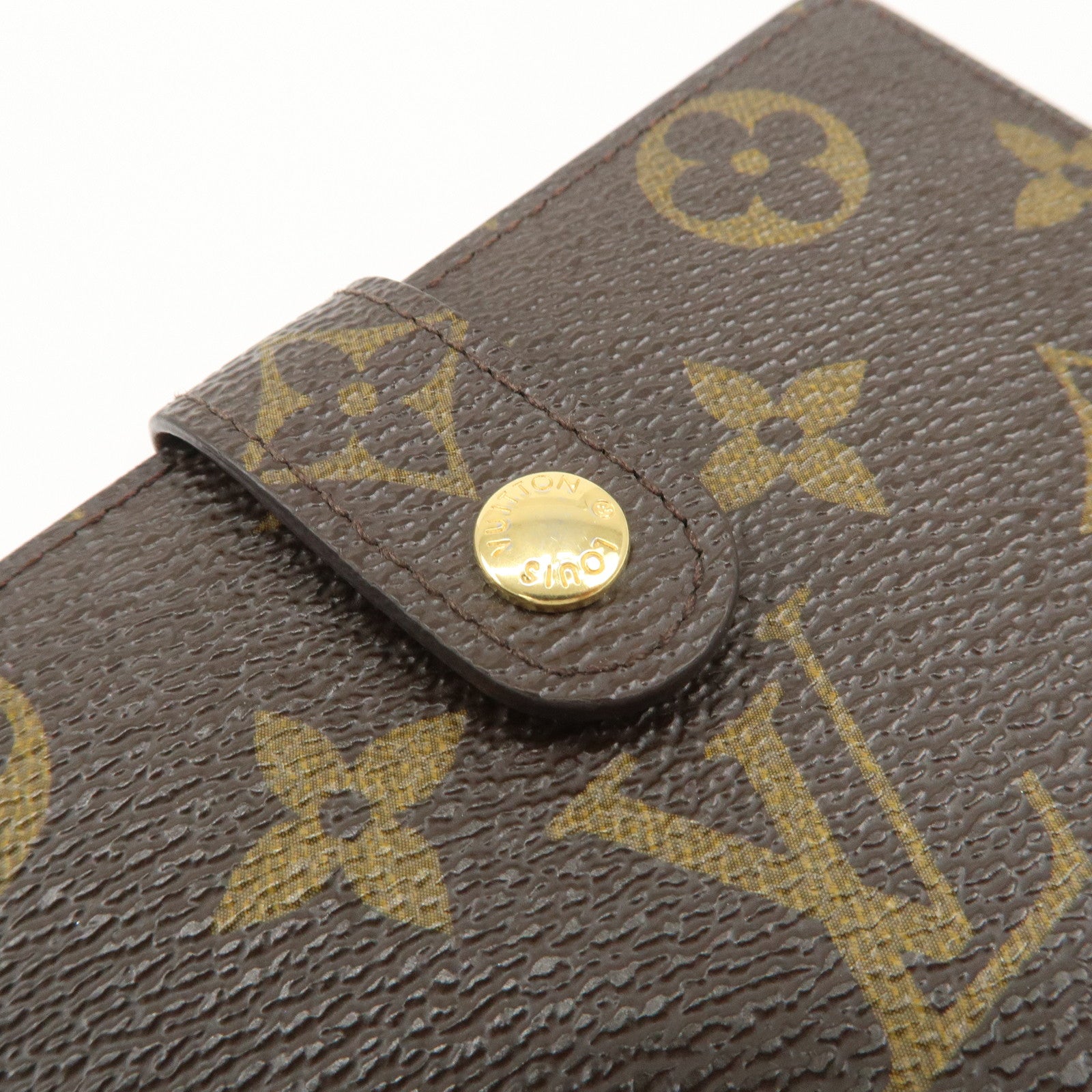 Louis Vuitton Monogram Portefeuille Viennois Wallet Brown M61674 Used