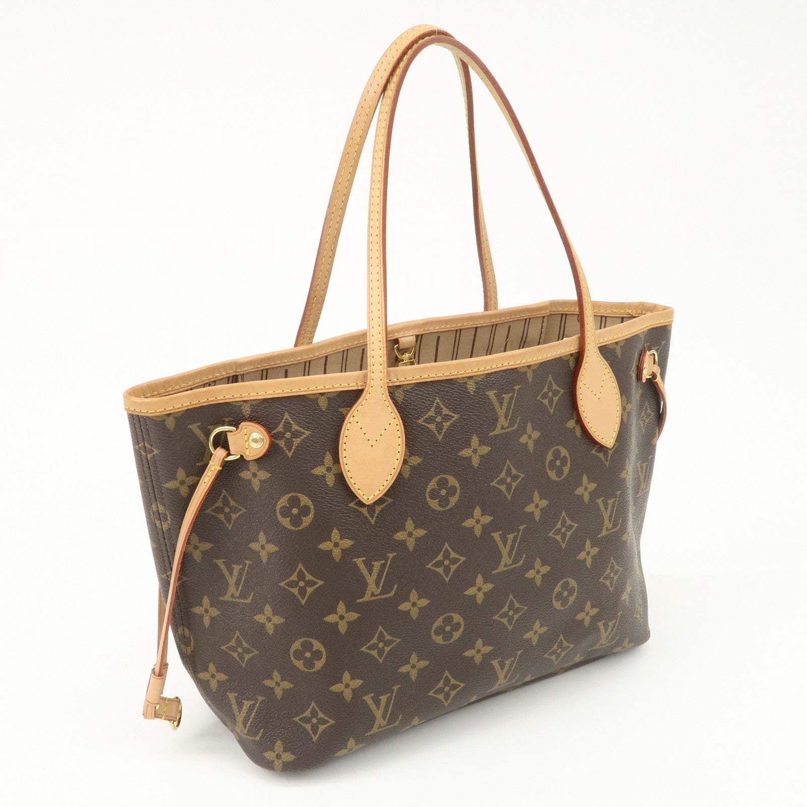 Louis Vuitton Monogram Neverfull PM Tote Bag Monogram M40155