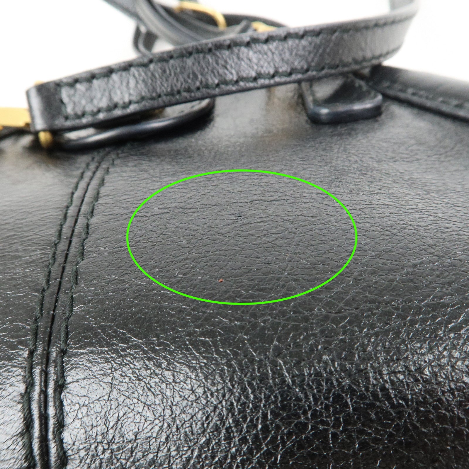 GUCCI Animalier Liber Small Cat Head Shoulder Bag Black 524620