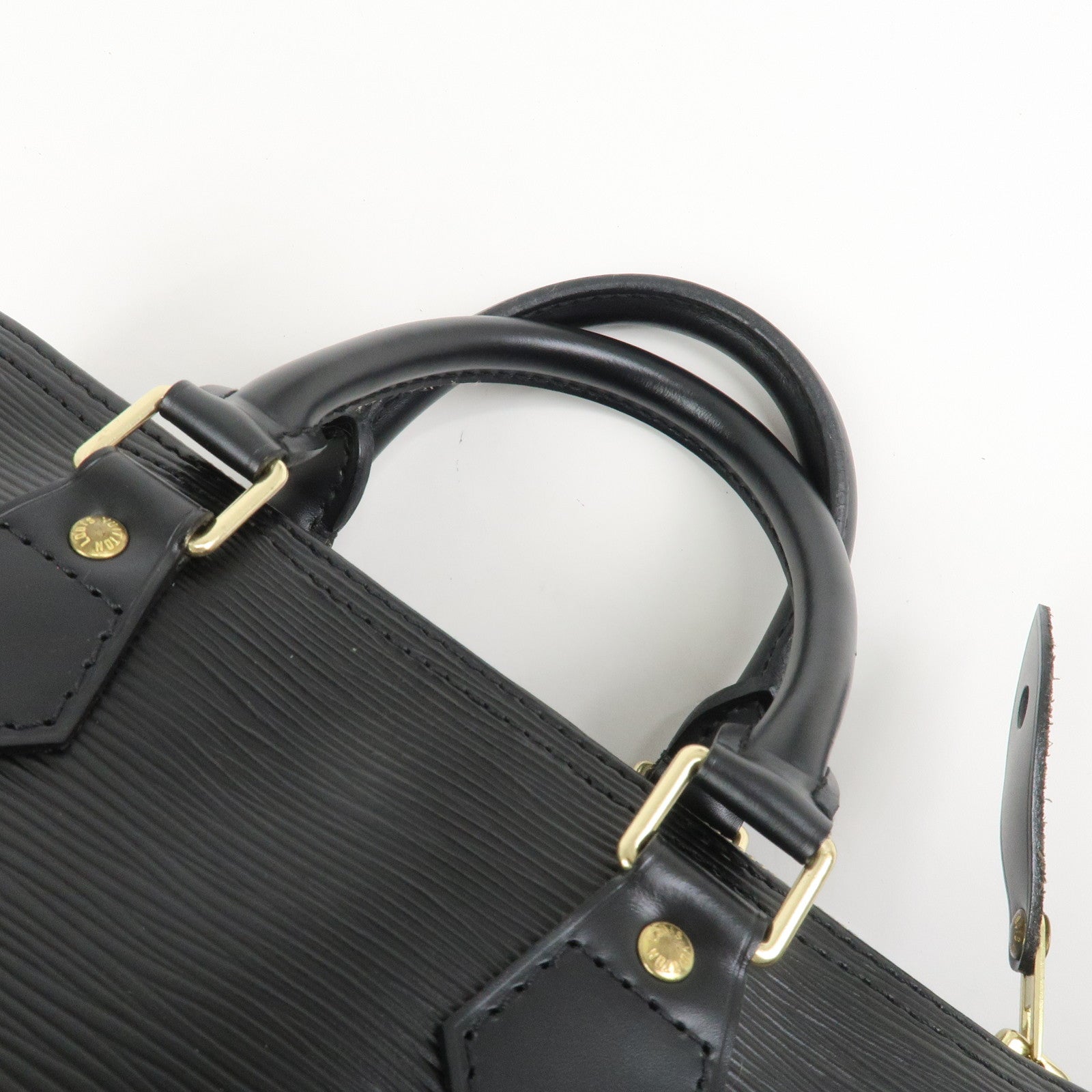 Louis Vuitton Epi Leather Speedy 25 Hand Bag Boston Bag Noir M59032