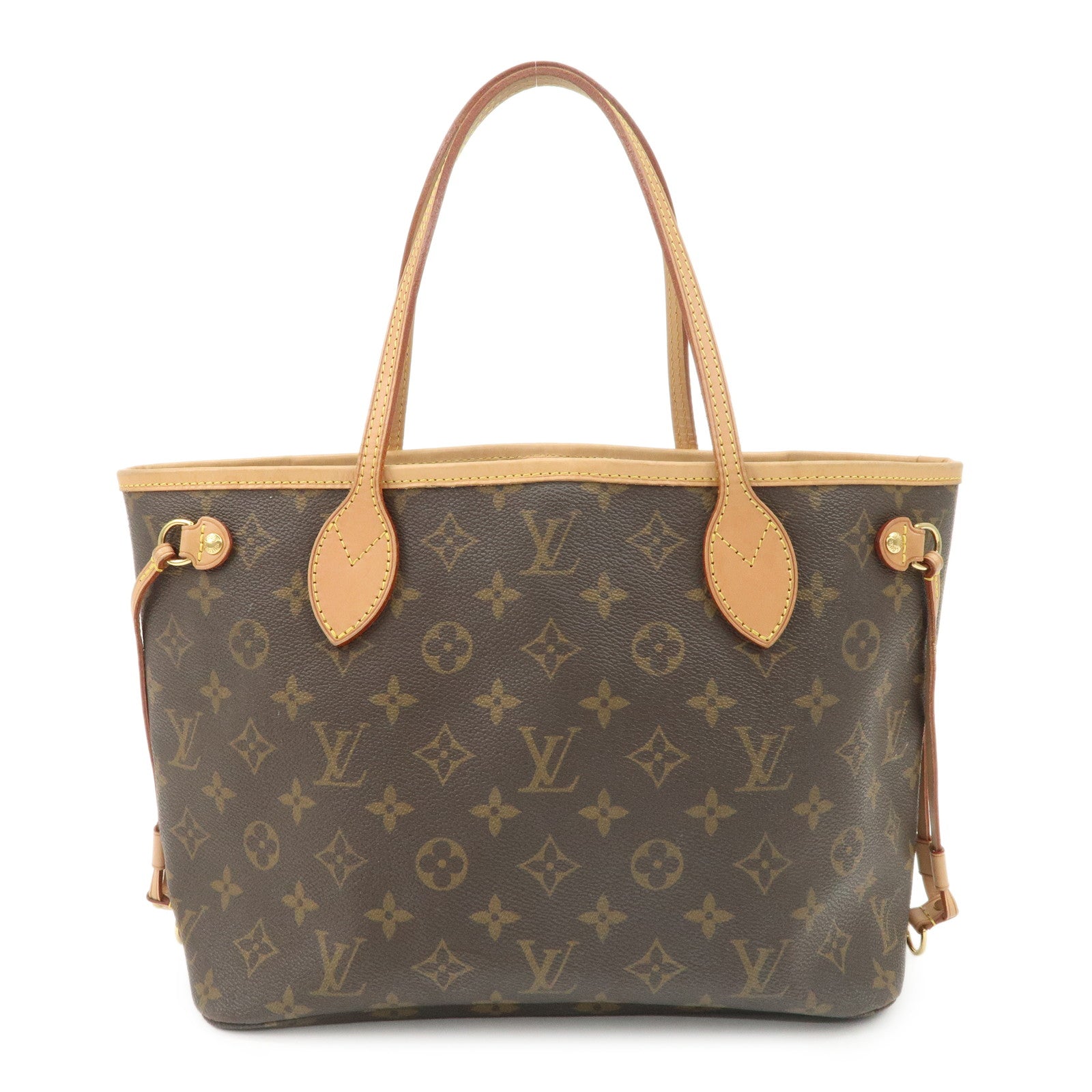 Louis Vuitton Monogram Neverfull PM Tote Bag Brown M40155