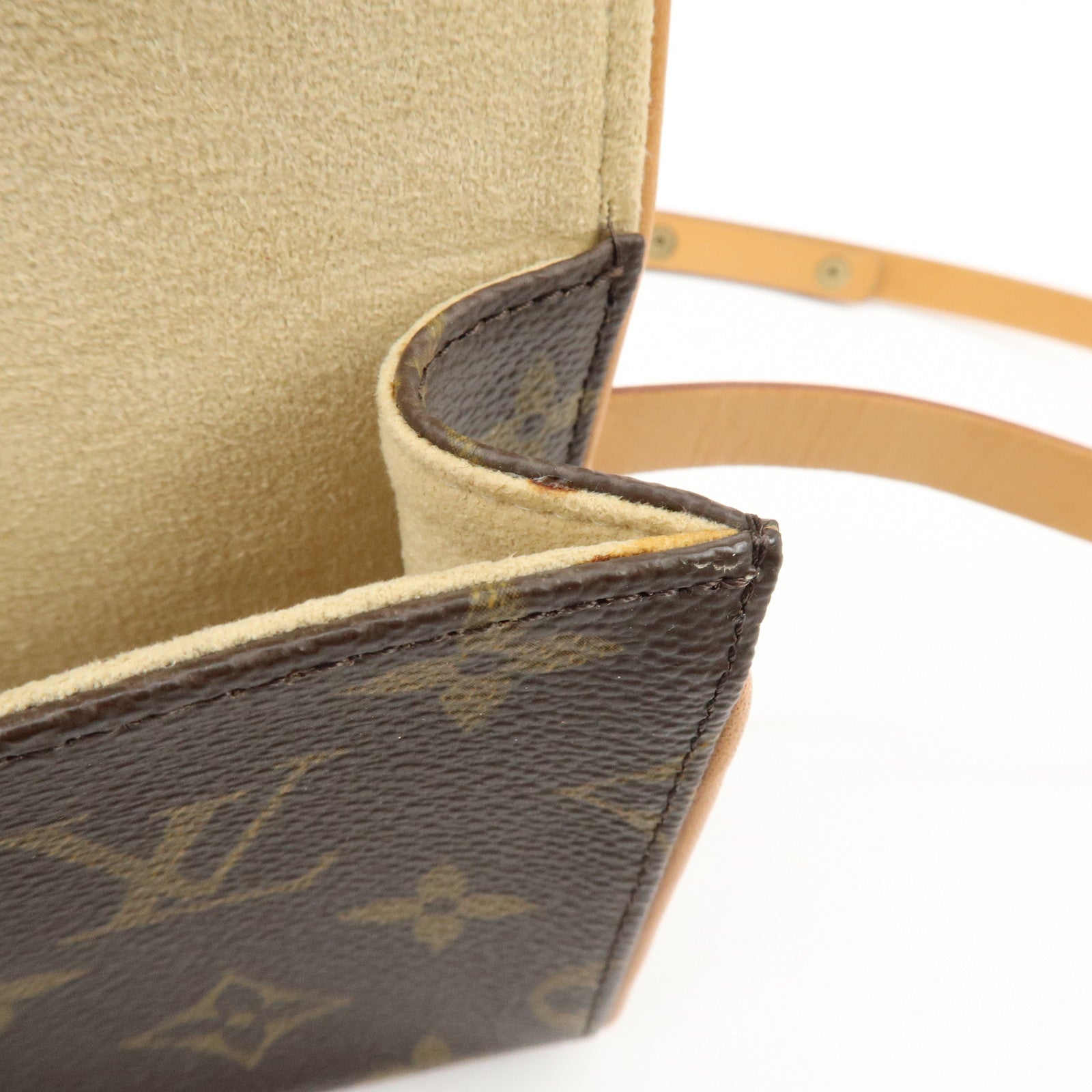 Louis Vuitton Monogram Pochette Florentine Waist Belt Bag XS M51855