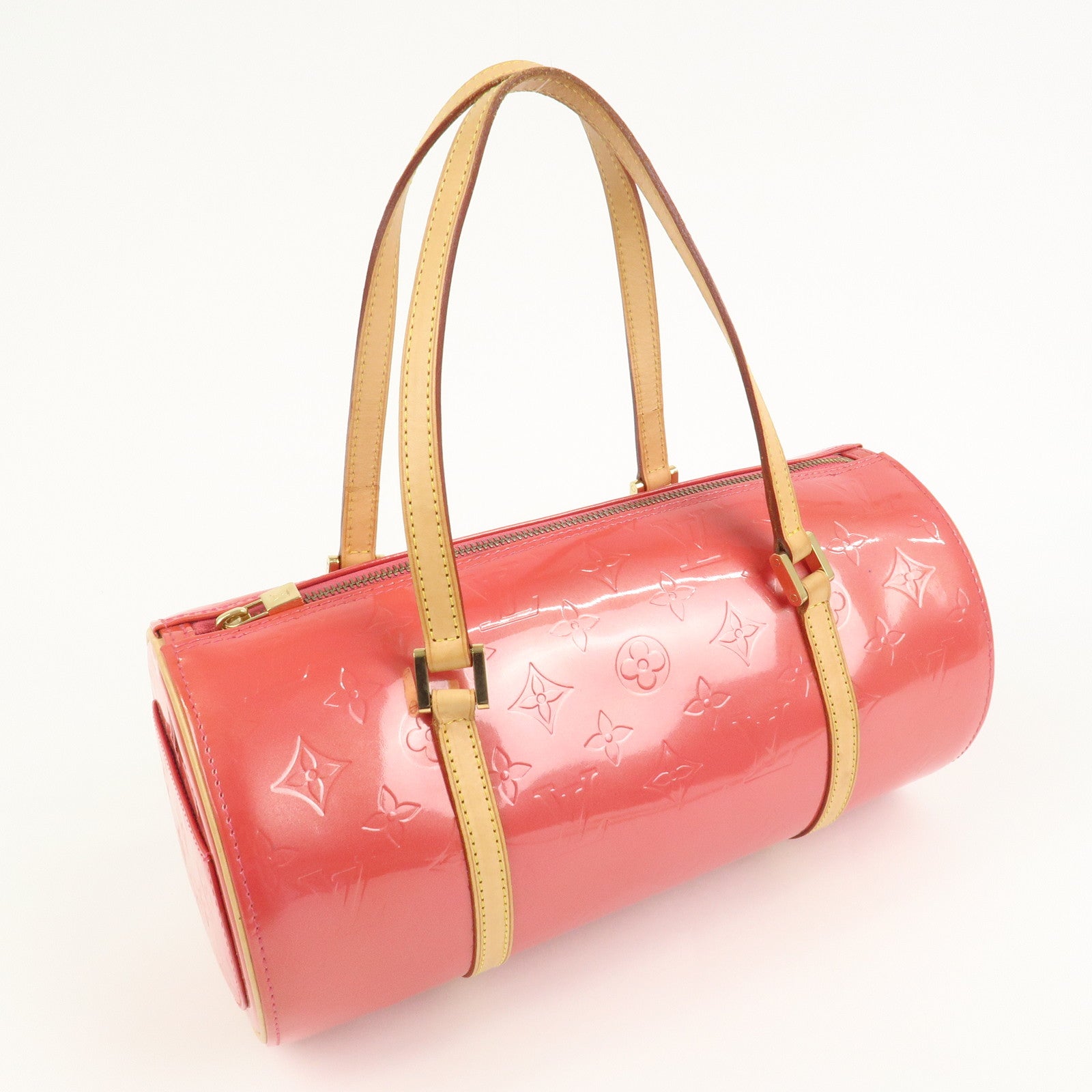 Louis Vuitton Monogram Vernis Bedford Hand Bag Framboise M9133F