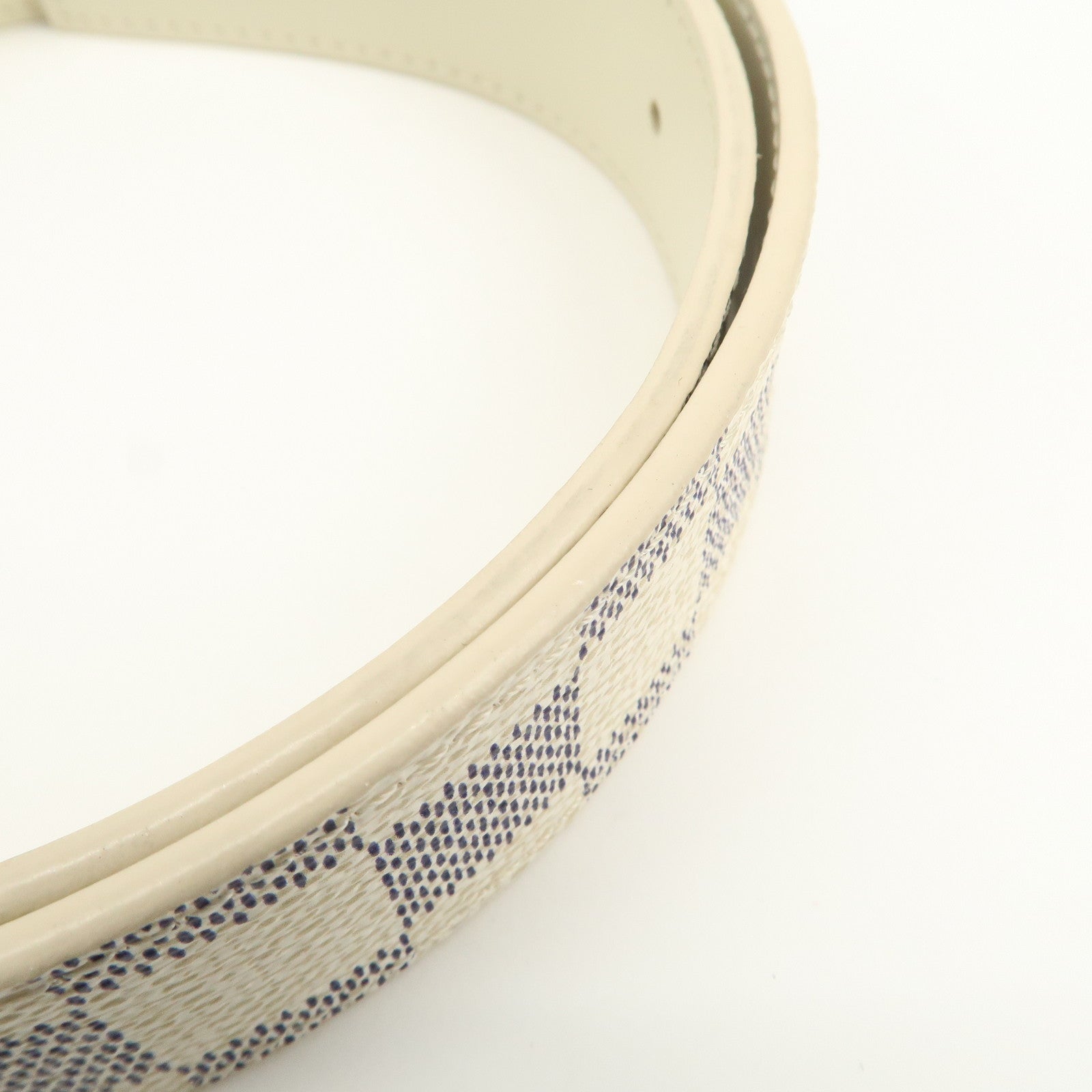 Louis Vuitton Damier Azur Ceinture Canvas Belt 85/34 M9678
