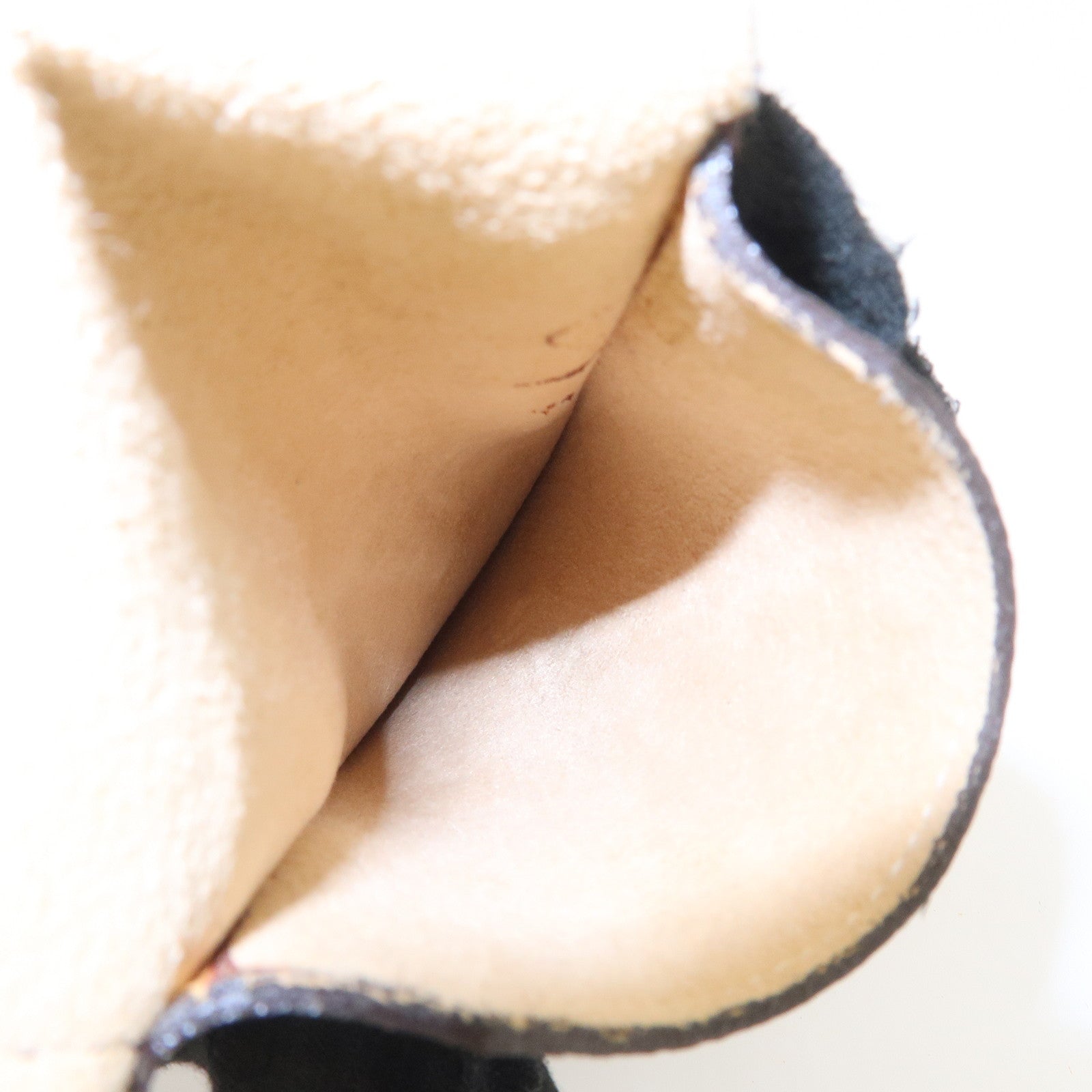 Louis Vuitton Set of 2 Monogram Canvas Glass Case M62970 M62962 Used