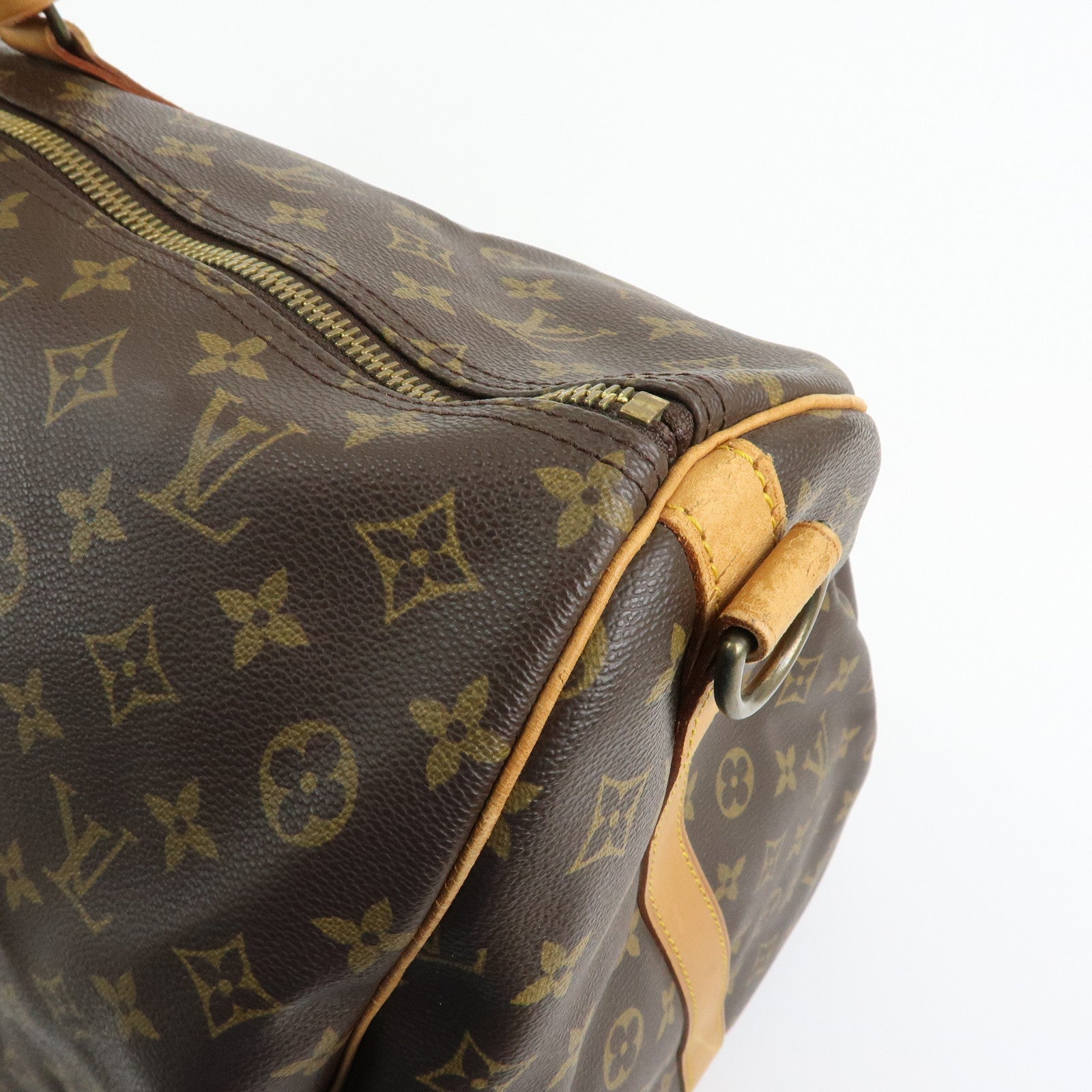Louis Vuitton Monogram Keep All Bandouliere 60 Boston Bag M41412