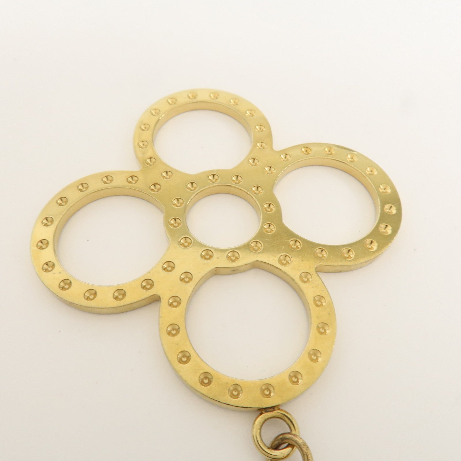 Louis Vuitton Bijoux Sac Tapage Metal Bag Charm Gold Silver M65090