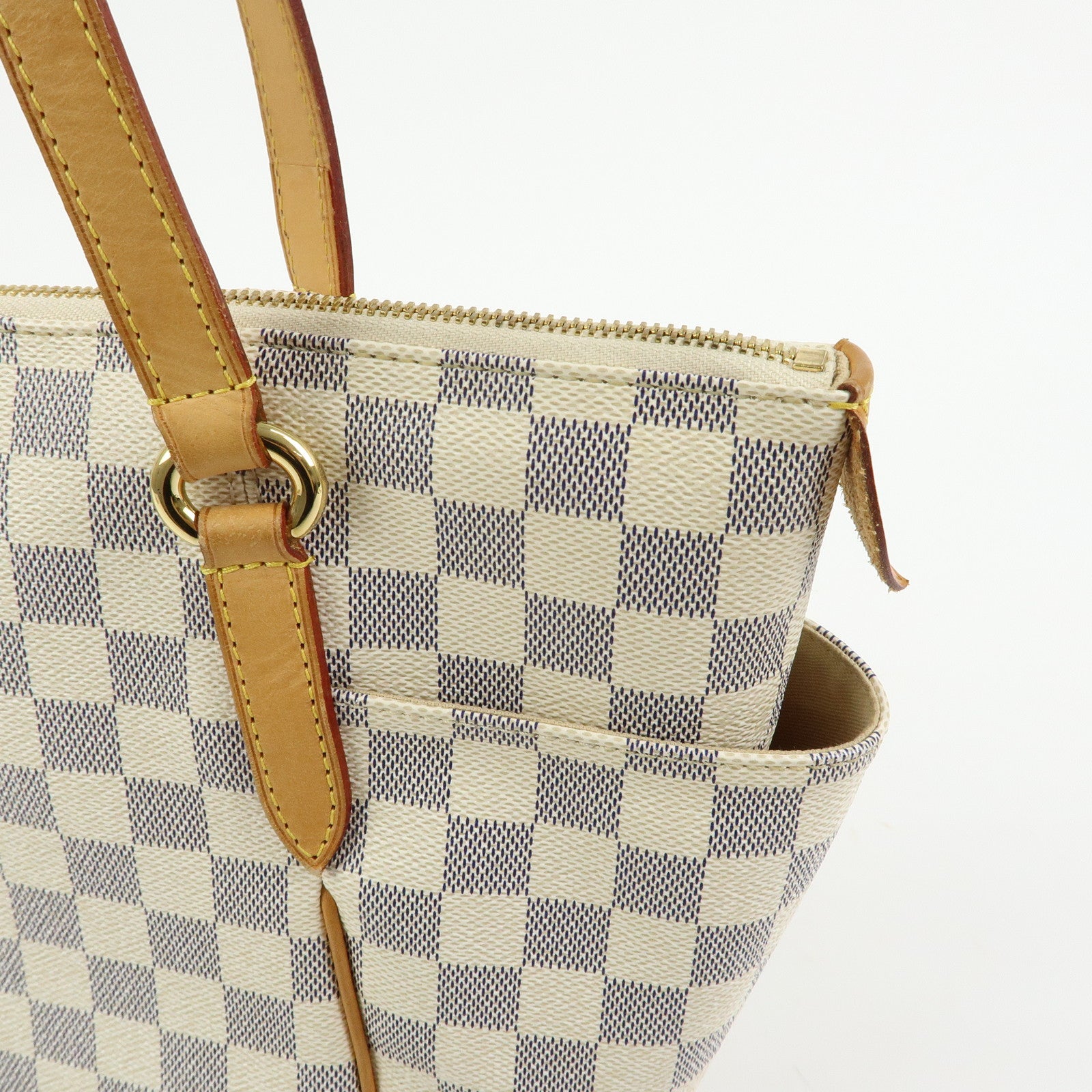 Louis Vuitton Damier Azur Totally PM Tote Bag Shoulder Bag N51261