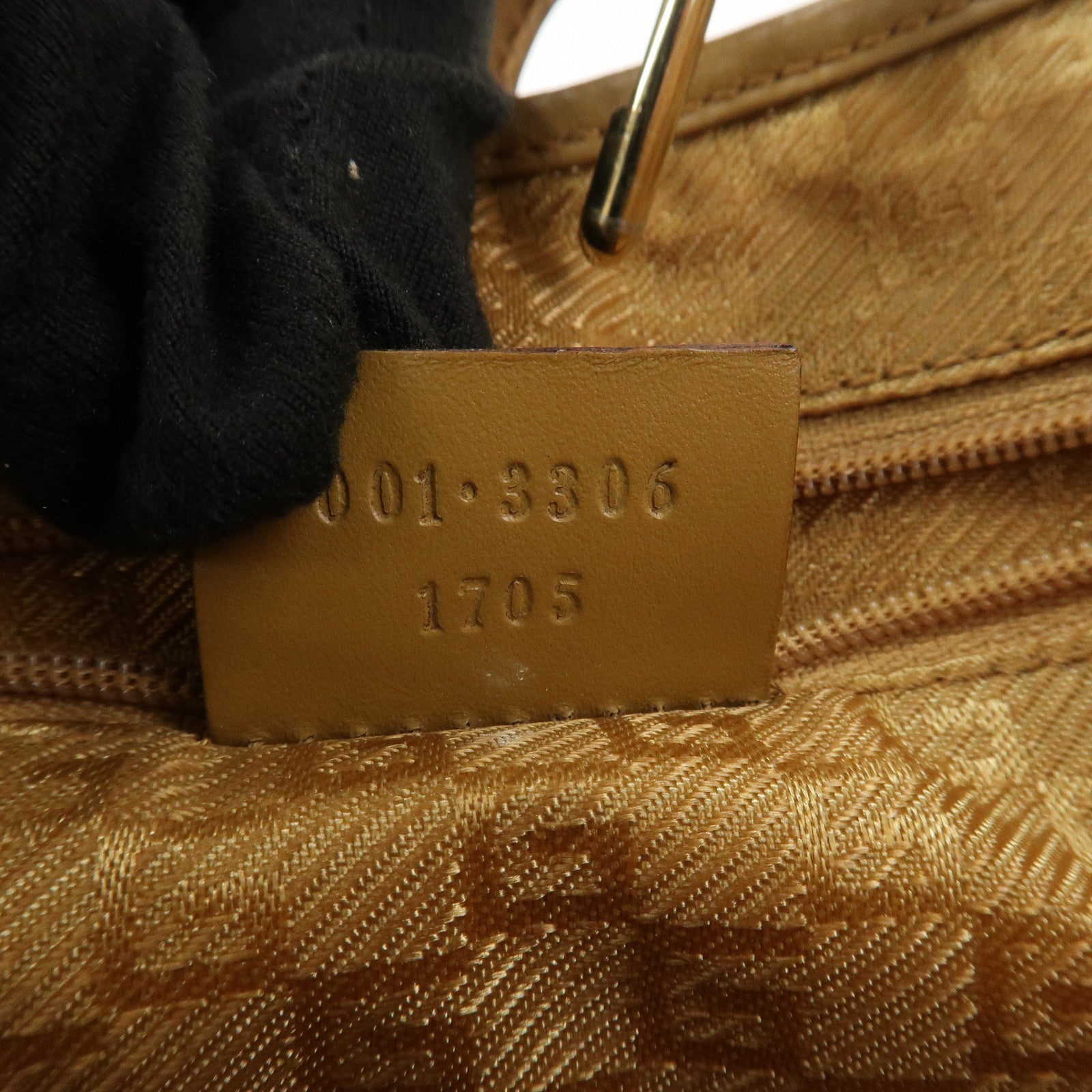 GUCCI Jackie Suede Shoulder Bag Hand Bag Pink Light Brown 001.3306