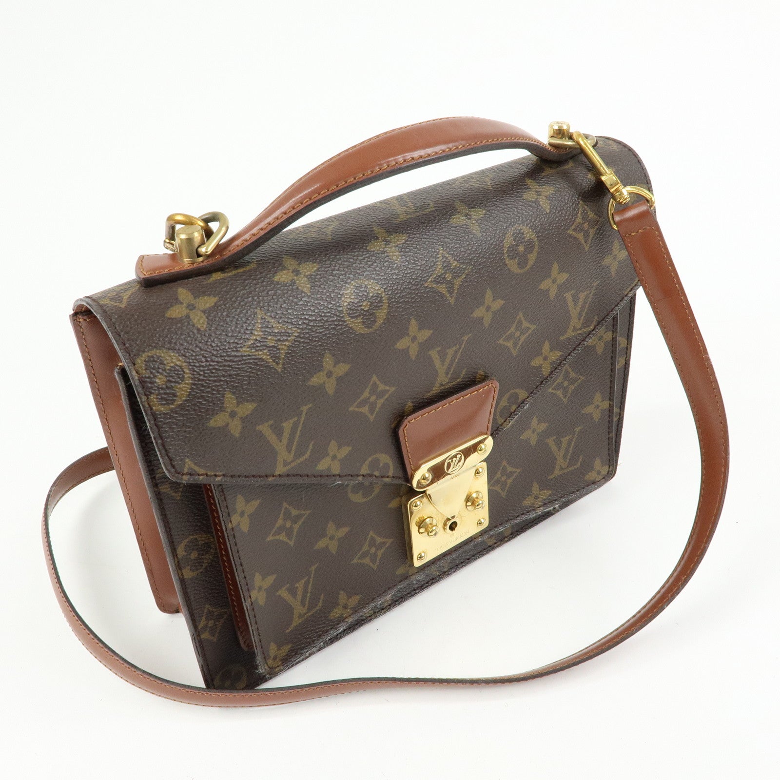 Louis Vuitton Monogram Monceau 26 2Way Bag Shoulder Bag M51187