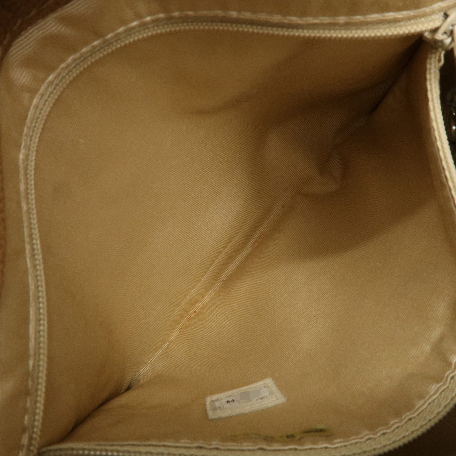 CHANEL COCO Mark Caviarskin Leather Shoulder Bag Tote Bag Brown Used