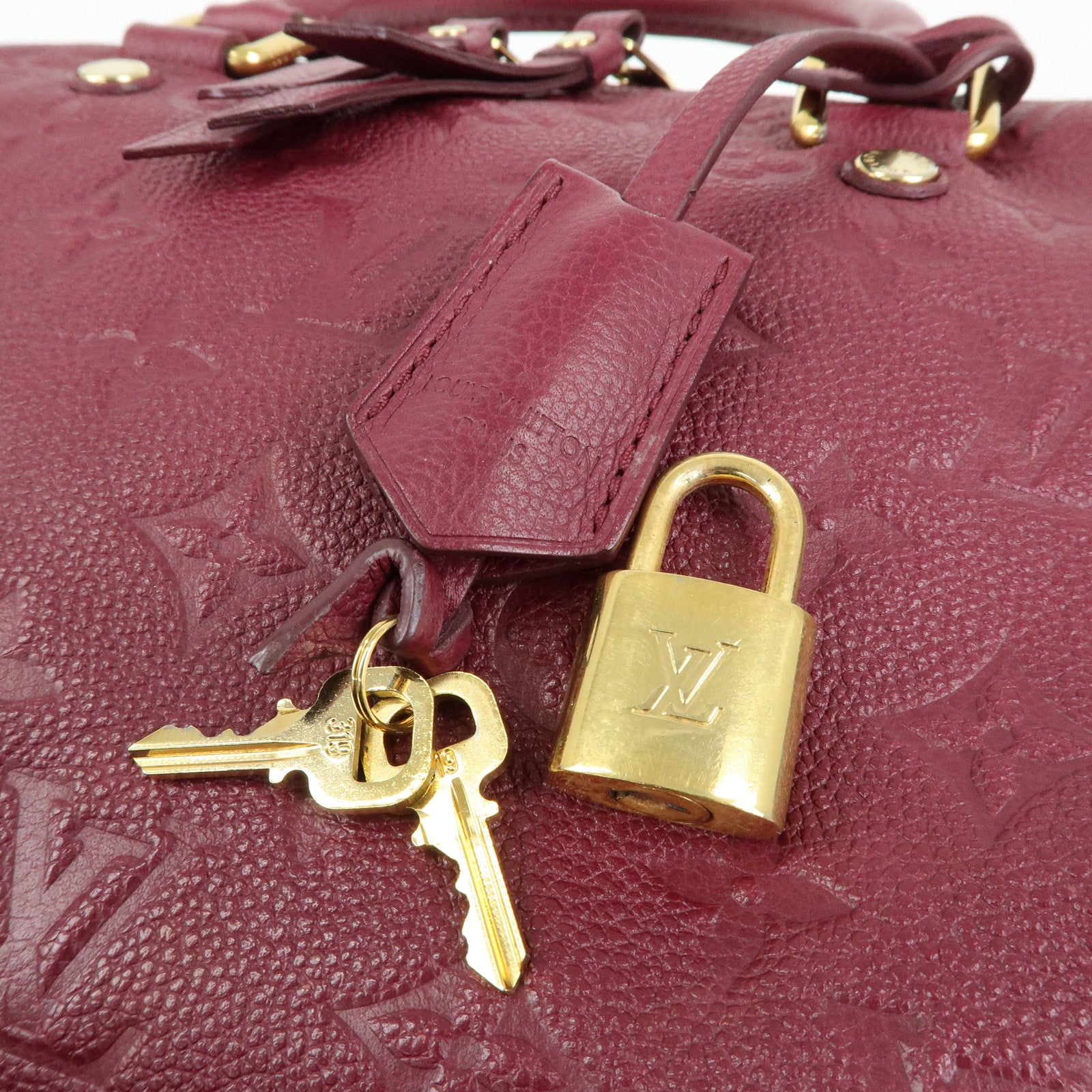 Louis Vuitton Monogram Empreinte Speedy Bandouliere 25 M40764