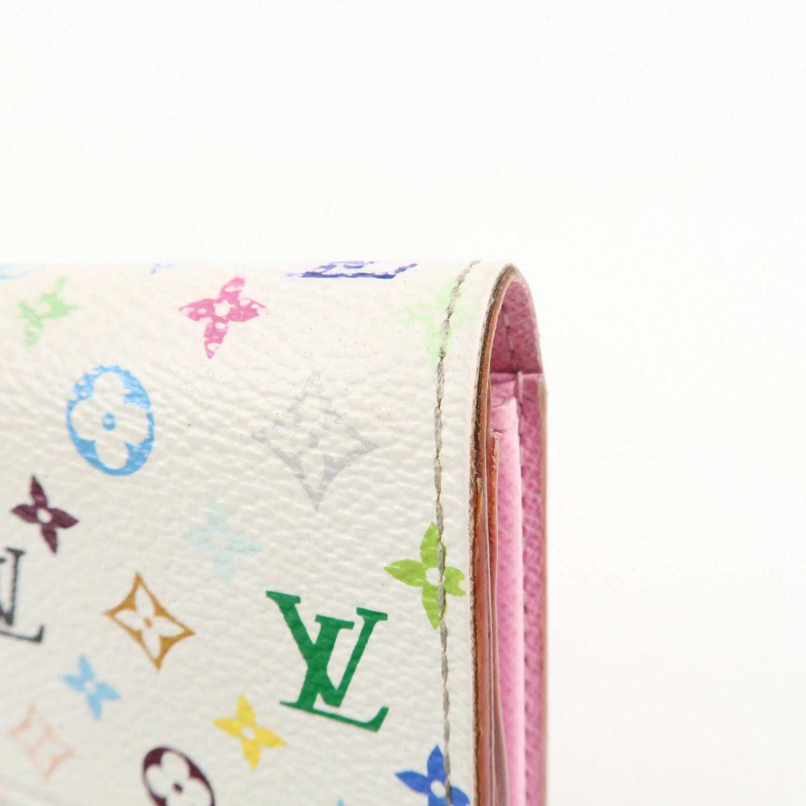 Louis Vuitton Monogram Multicolor Portefeuille Sarah Long Wallet Used